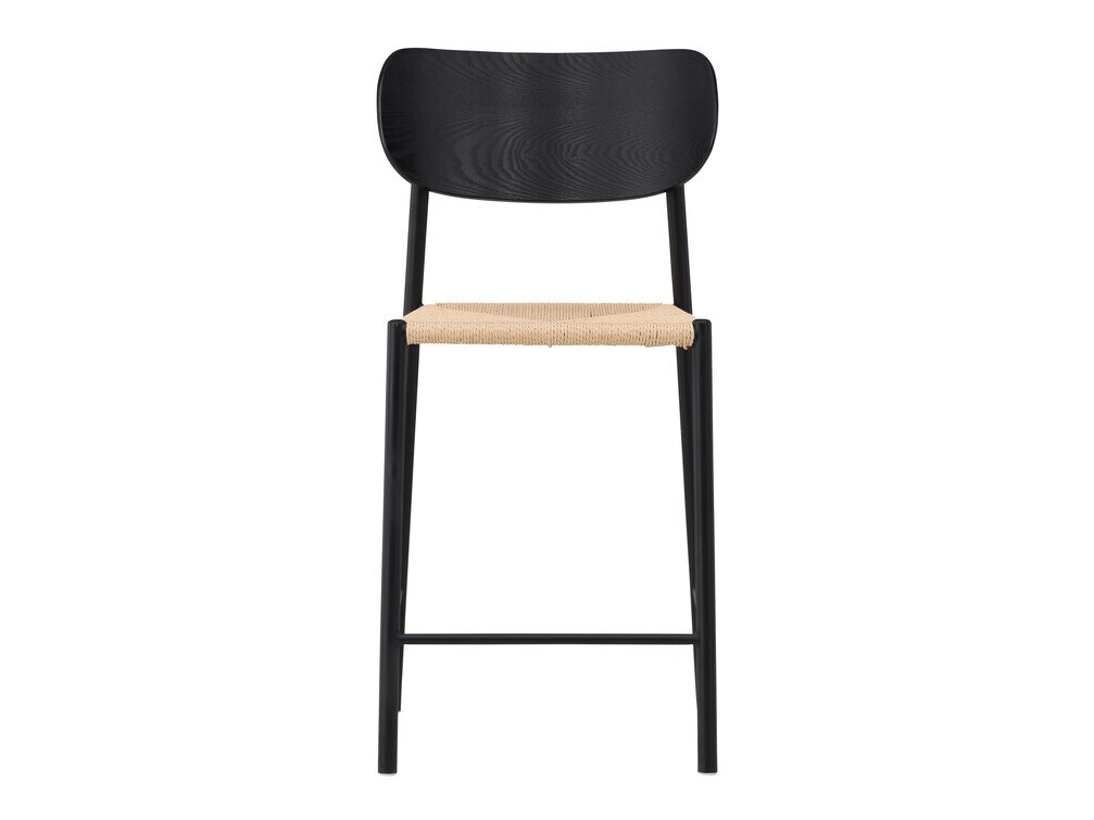 Counter stool Dallas 4705 (Black + Light brown)