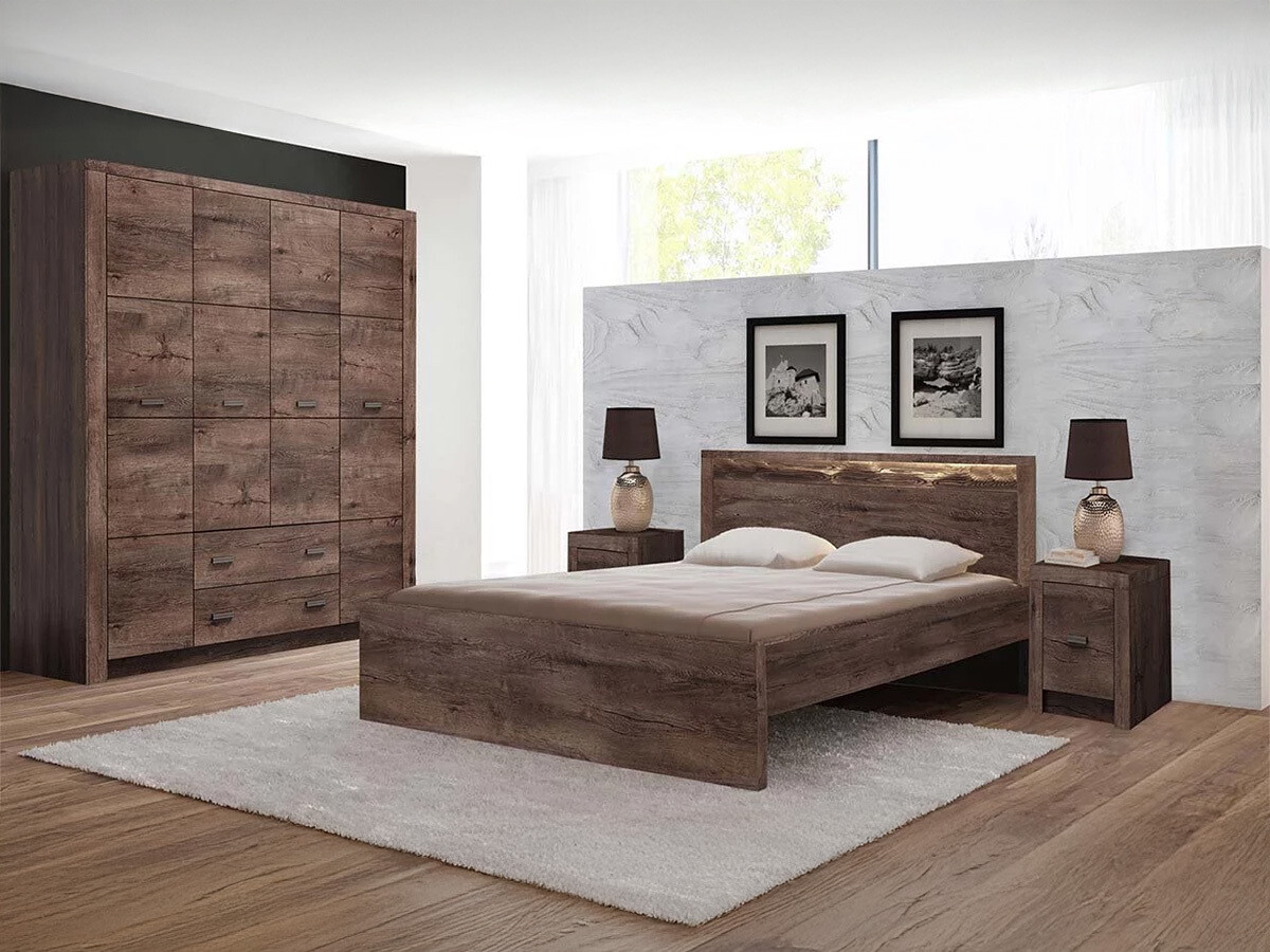 Bed Serfeno 117 (Dark ash)