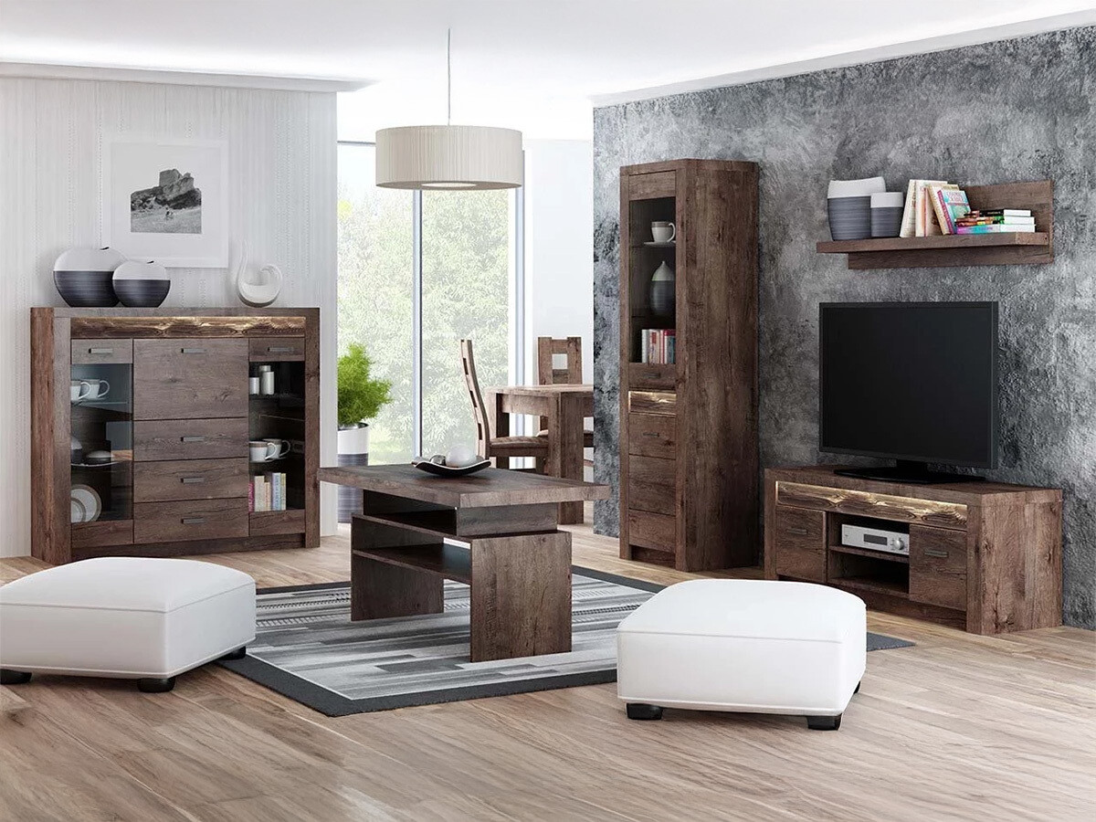 TV stand Serfeno 106 (Dark ash)
