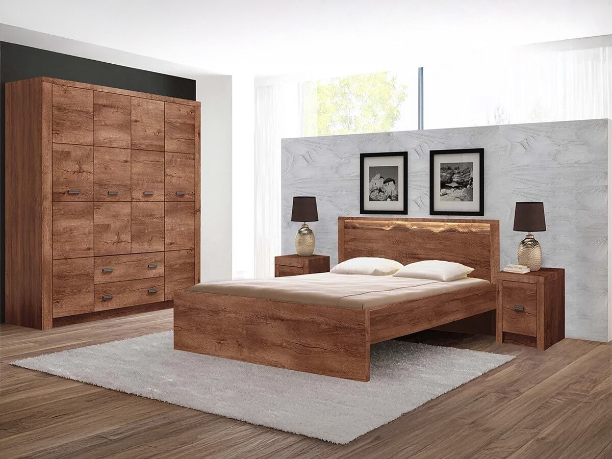 Wardrobe Serfeno 116 (Light ash)