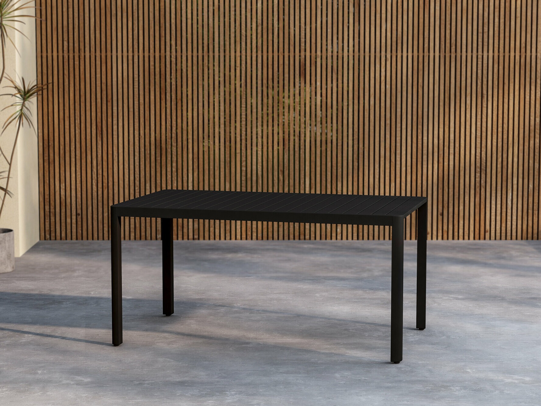 Outdoor table Dallas 4715 (Black)