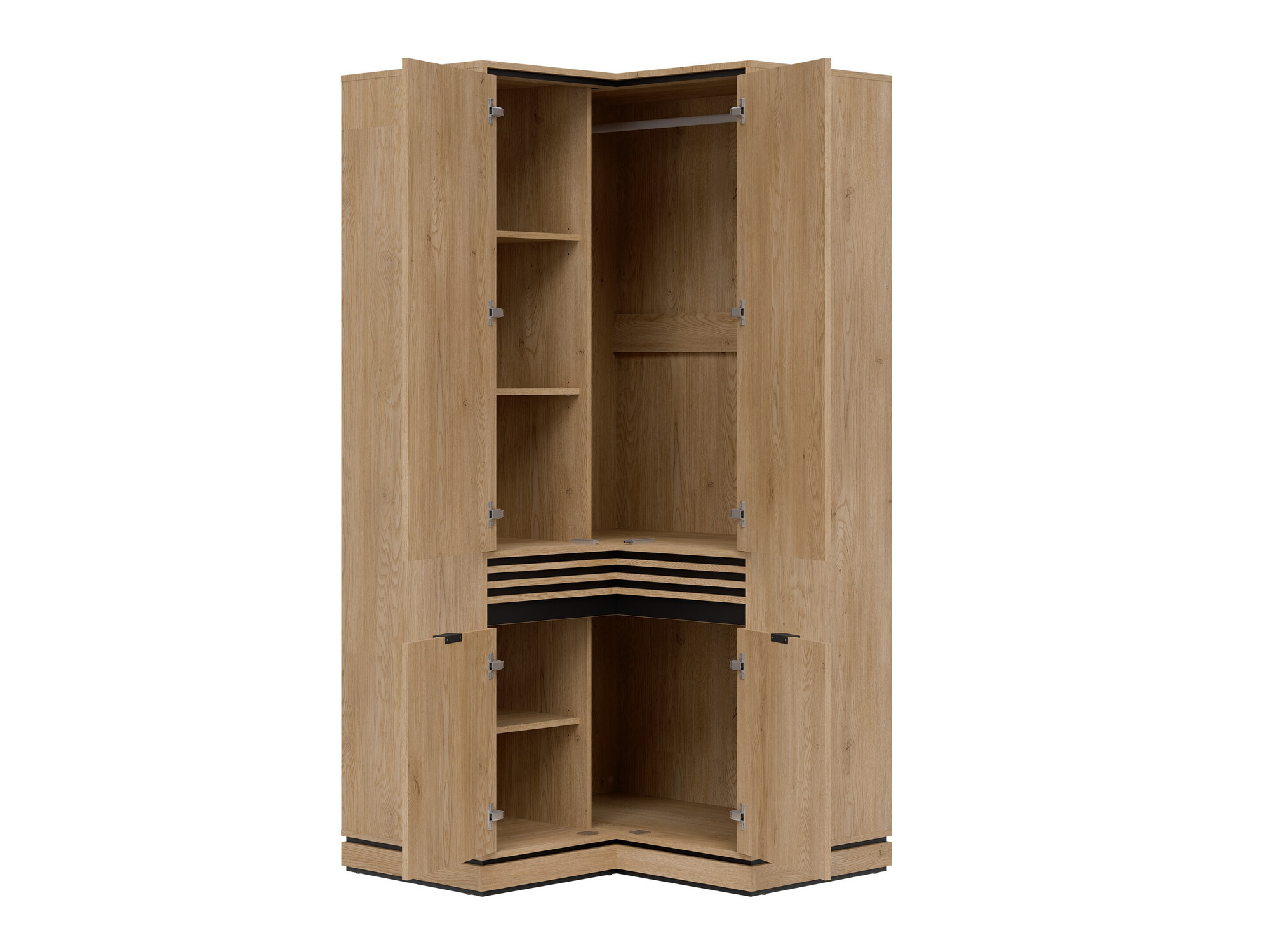 Corner wardrobe Cavtole 110