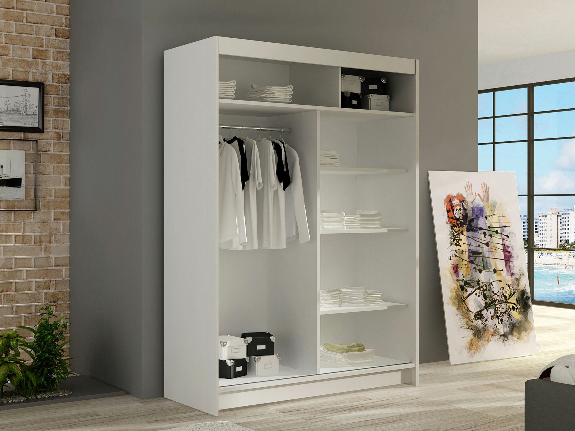 Wardrobe Closico Pacron I (Cashmere)