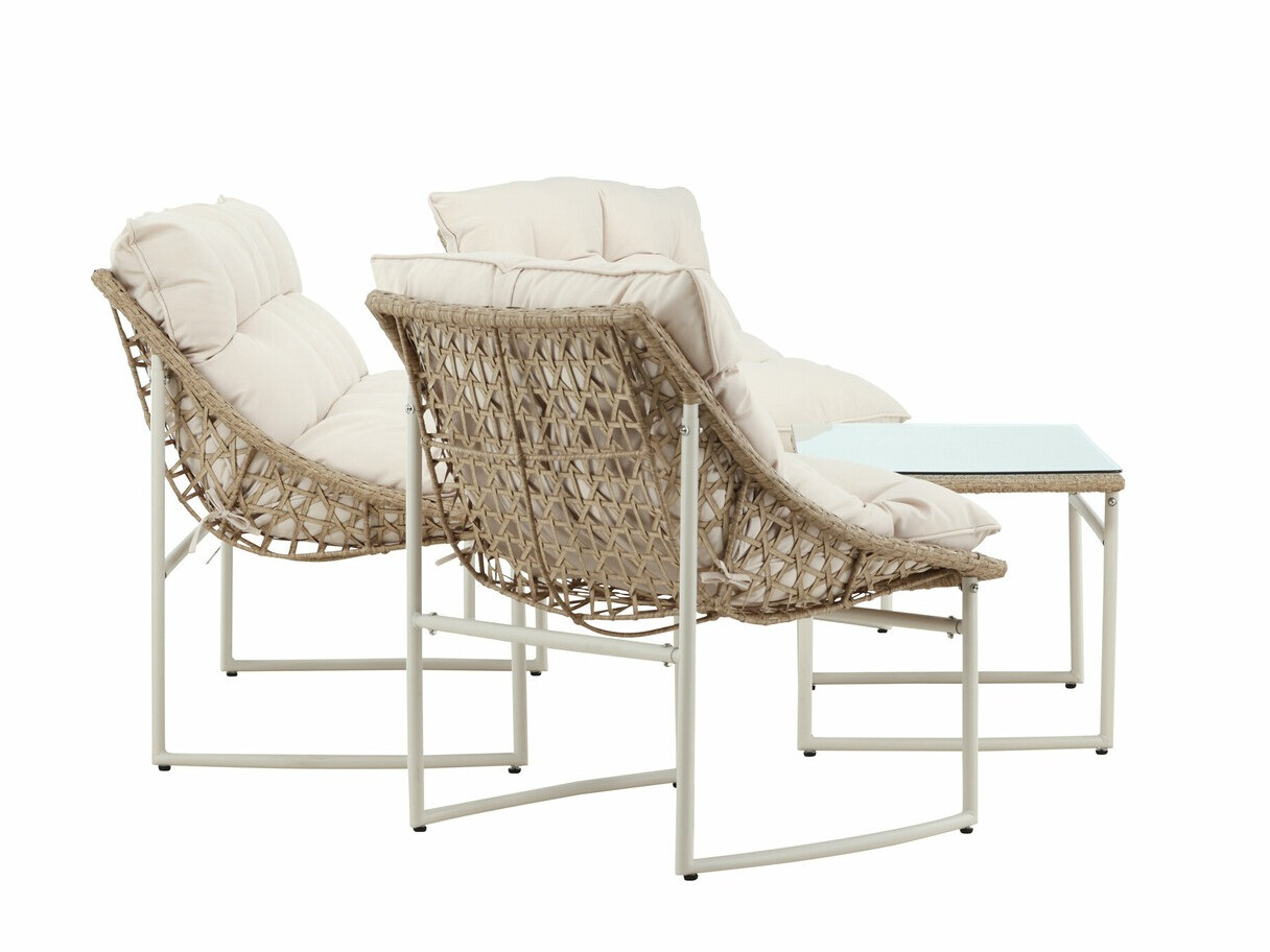 Outdoor furniture set Dallas 4732 (Beige)