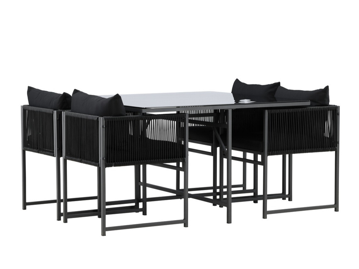 Table and chairs set Dallas 4736