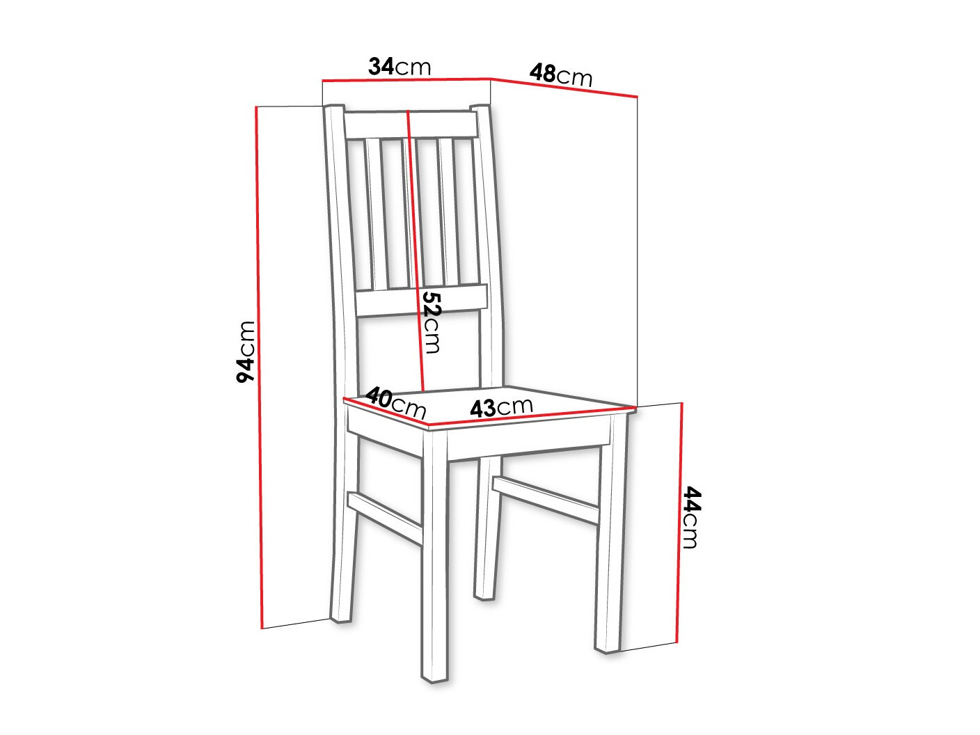 Chair Victorville 114 (Black)