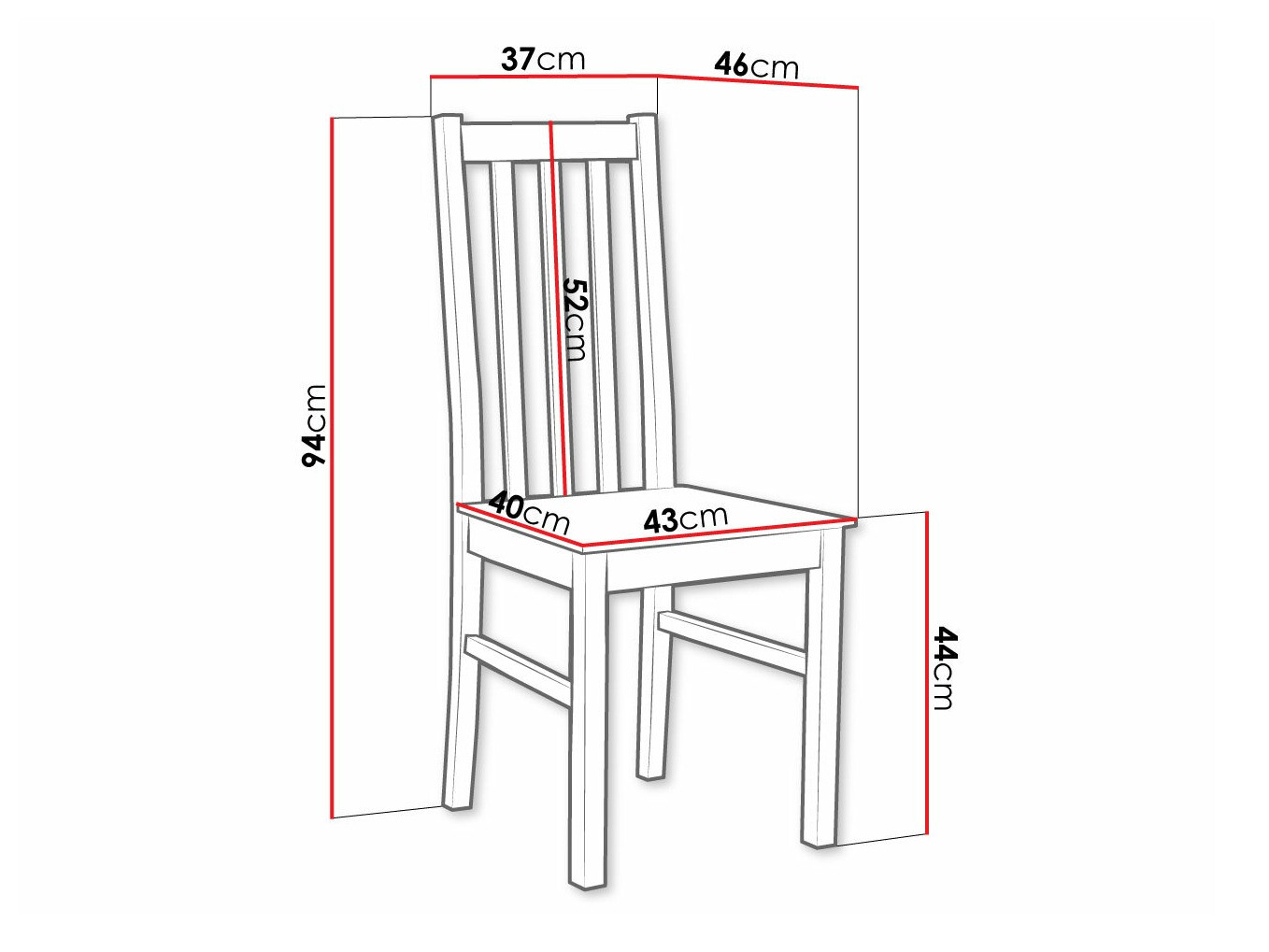 Chair Victorville 115 (Nut)