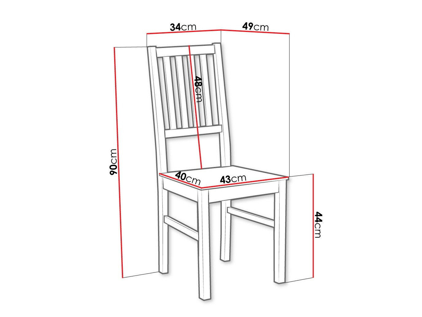 Chair Victorville 135 (Nut)
