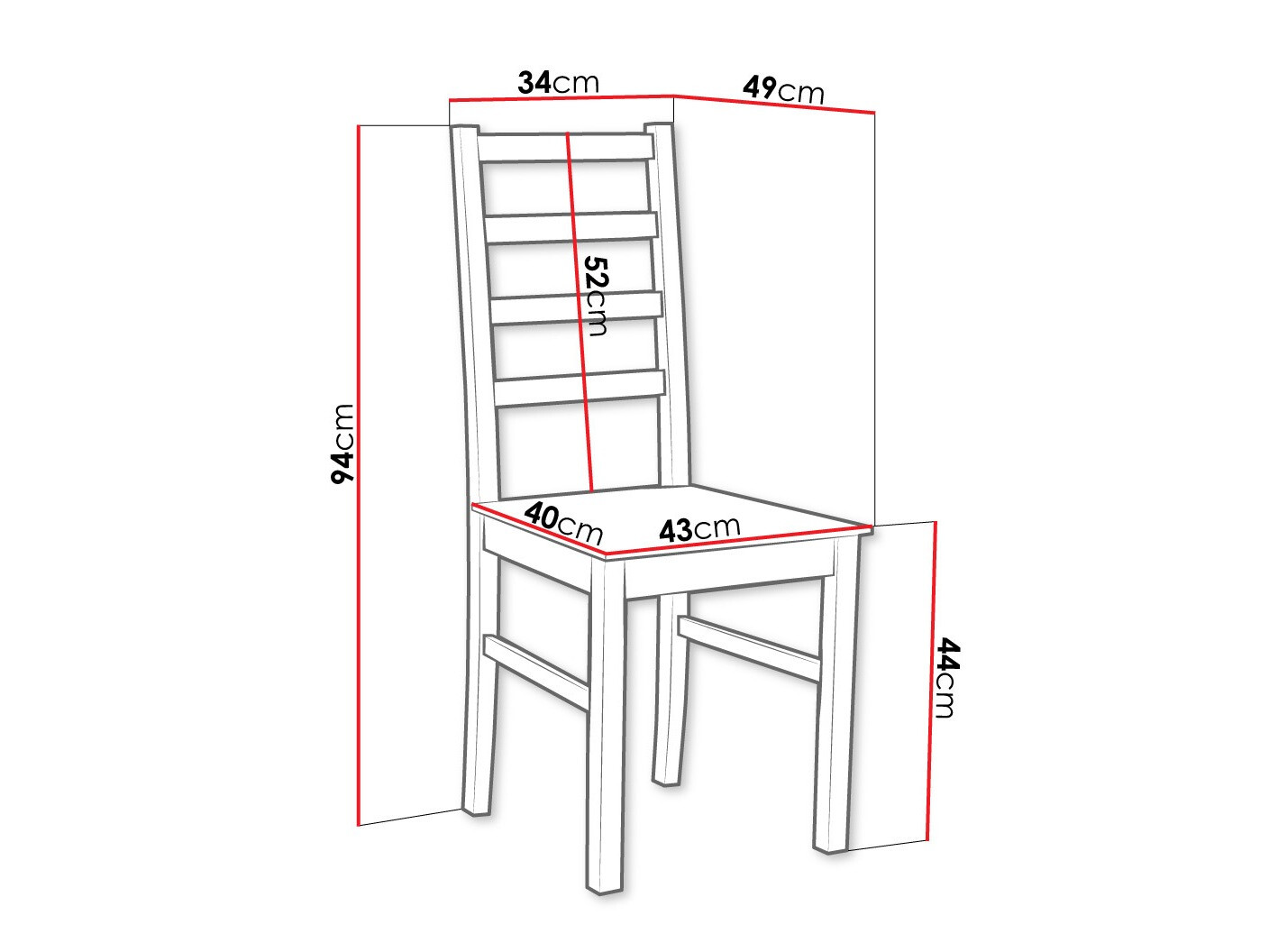Chair Victorville 136 (Black)