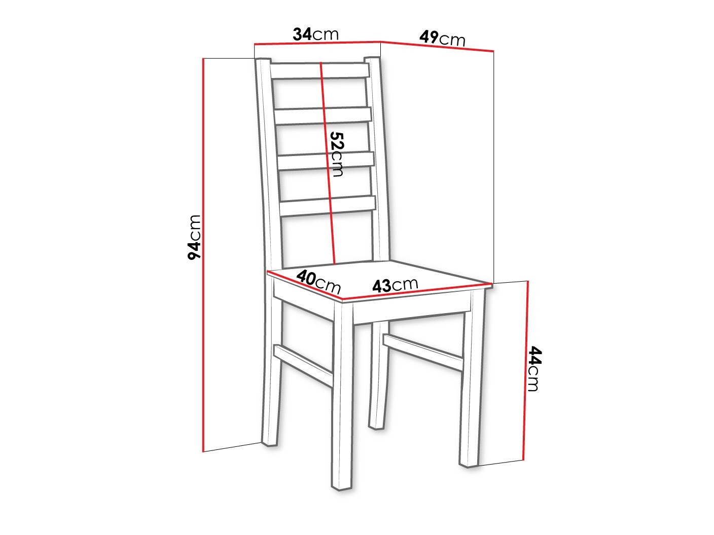 Chair Victorville 136 (White)