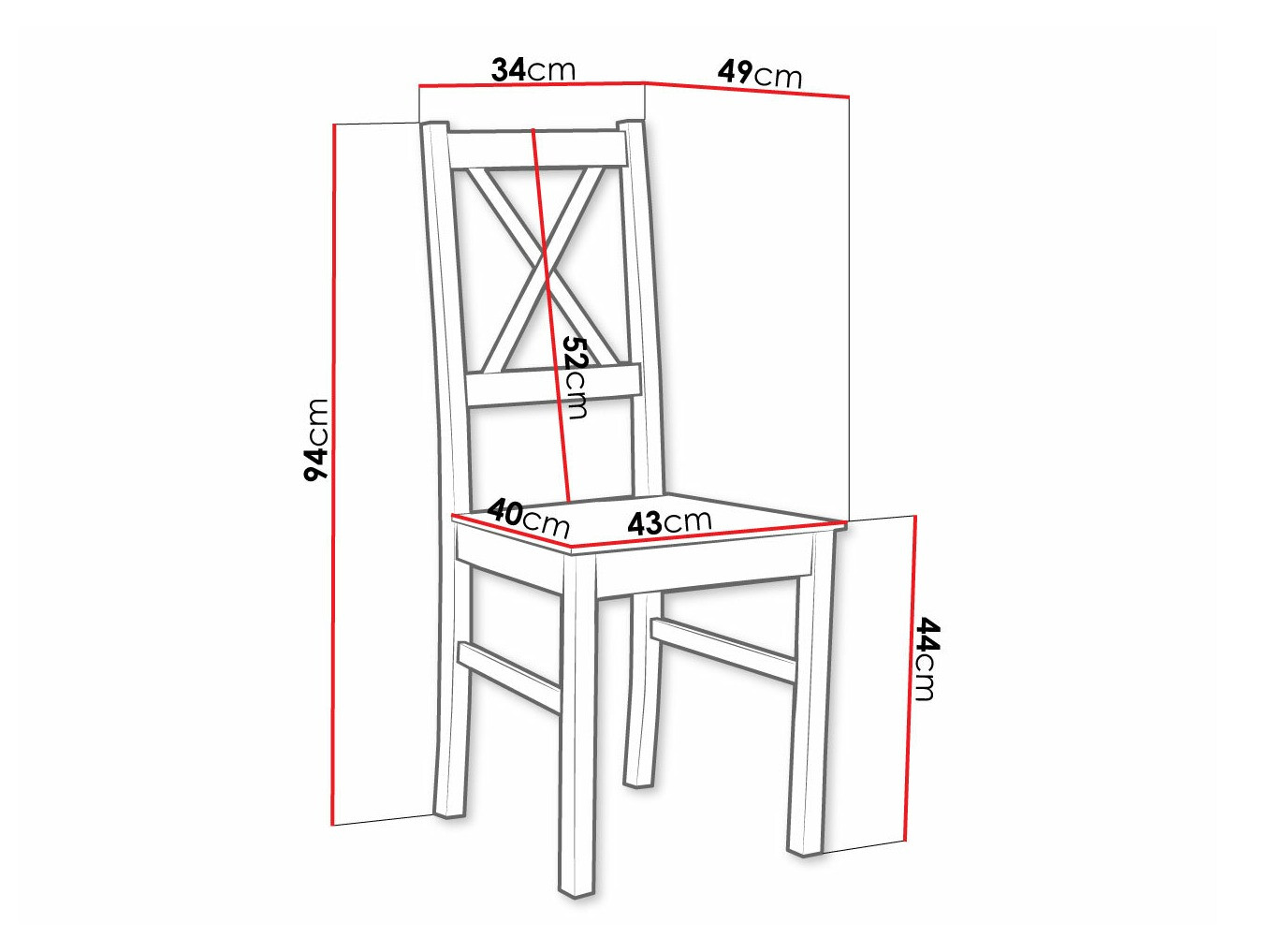 Chair Victorville 137 (Black)