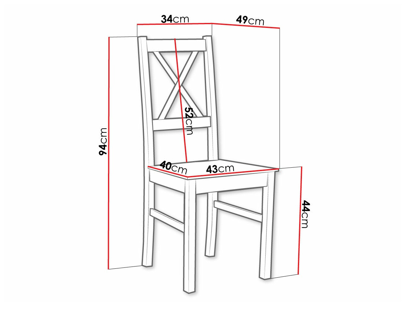 Chair Victorville 137 (Nut)