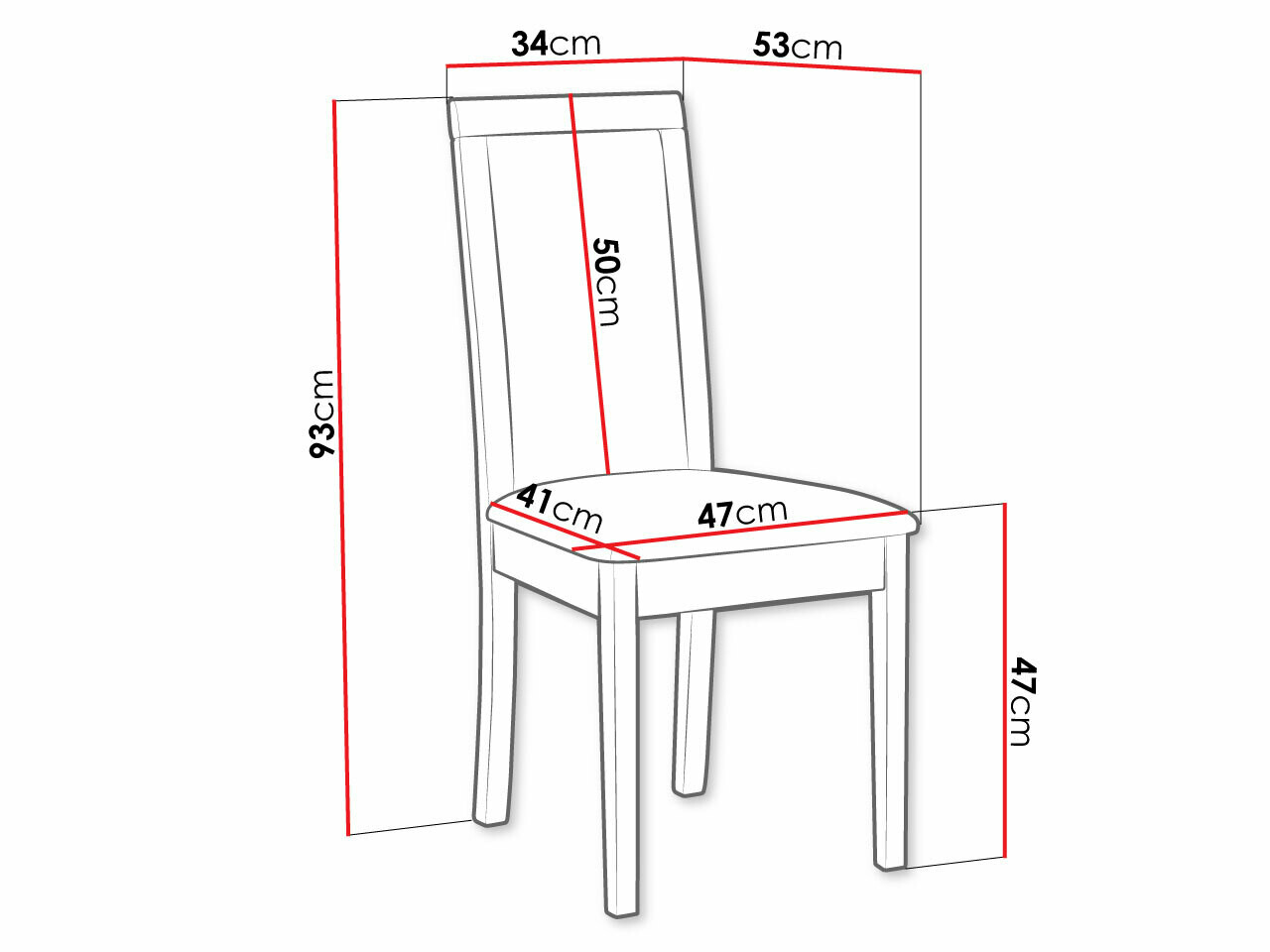 Chair Victorville 343 (White)