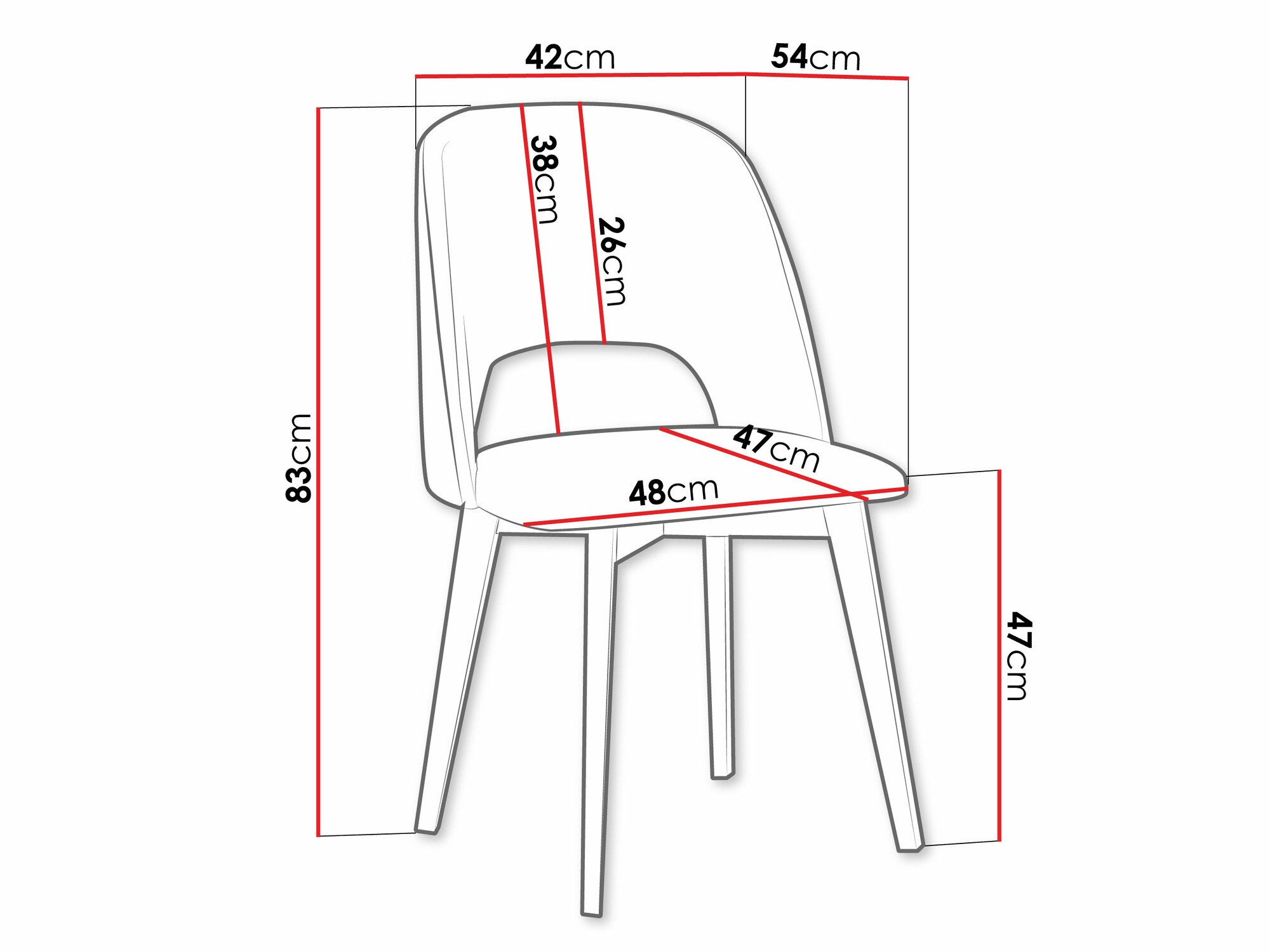 Chair Victorville 363 (White)
