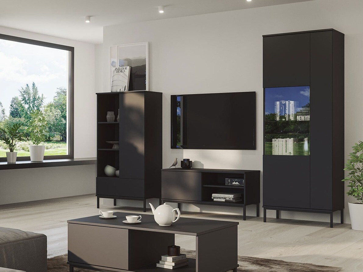 Living room set Lomsore 109 (Black)