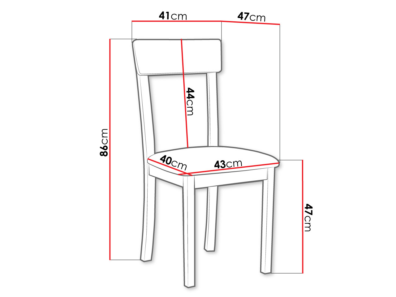 Chair Victorville 352 (Black)