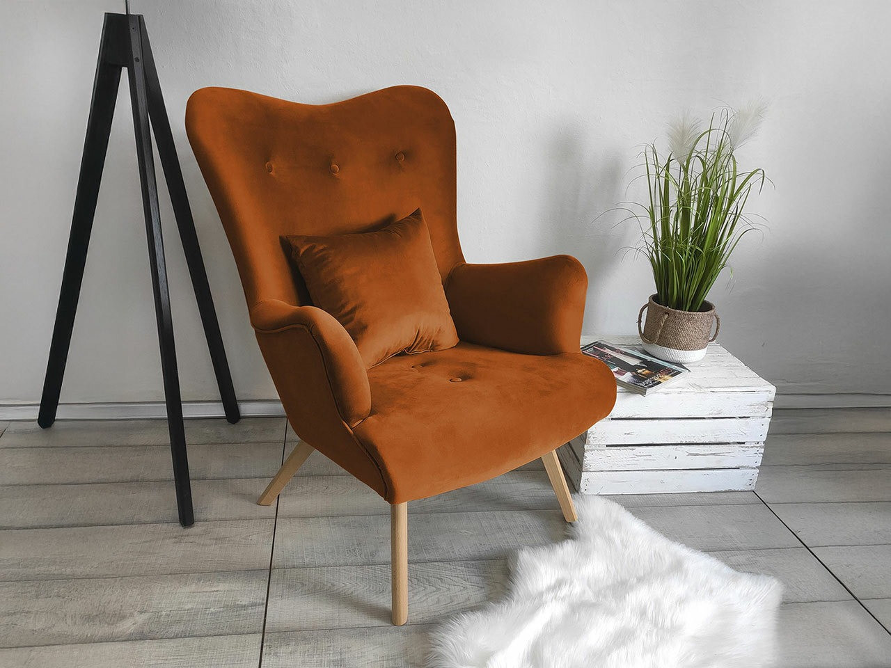 Armchair Clovis 102 (Magic Velvet 2213)