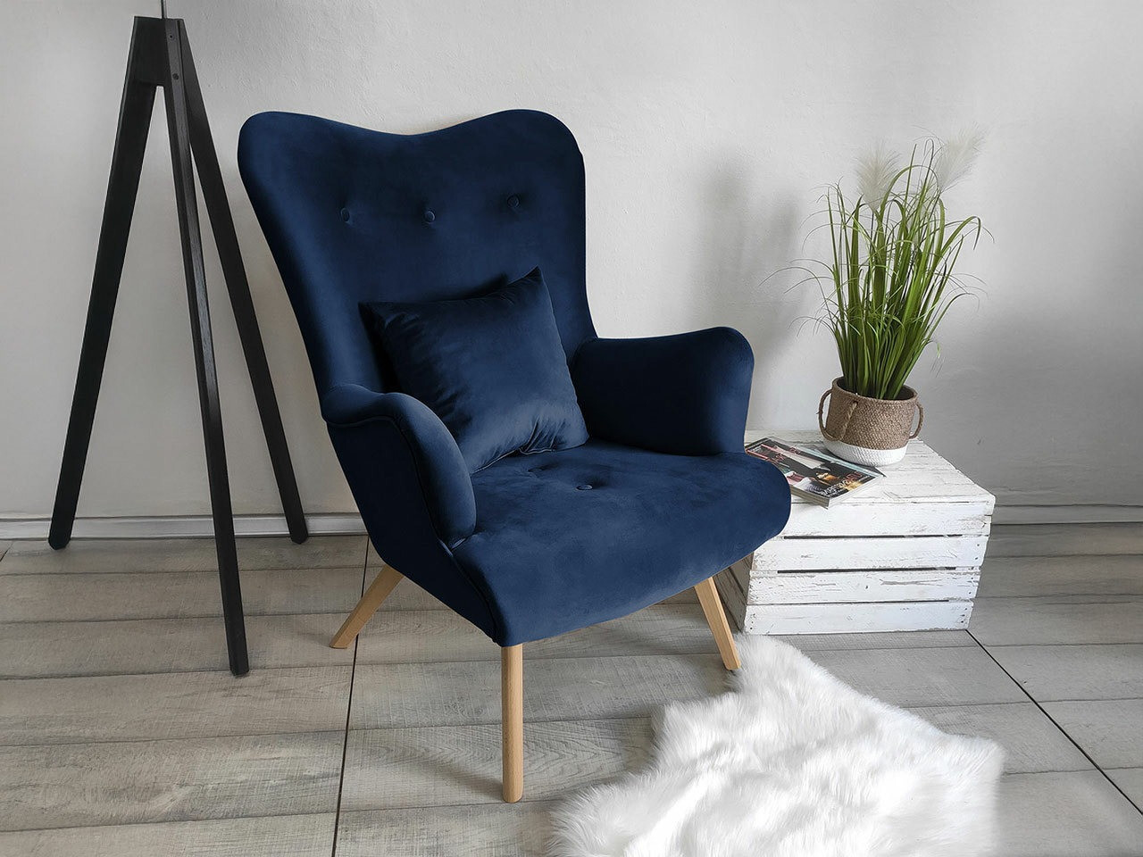 Armchair Clovis 102 (Magic Velvet 2216)