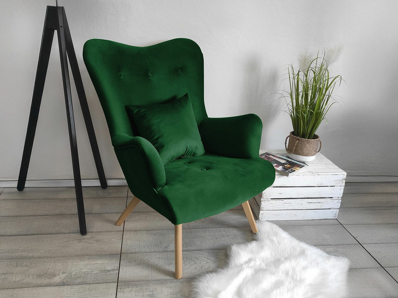 Armchair Clovis 102 (Magic Velvet 2225)