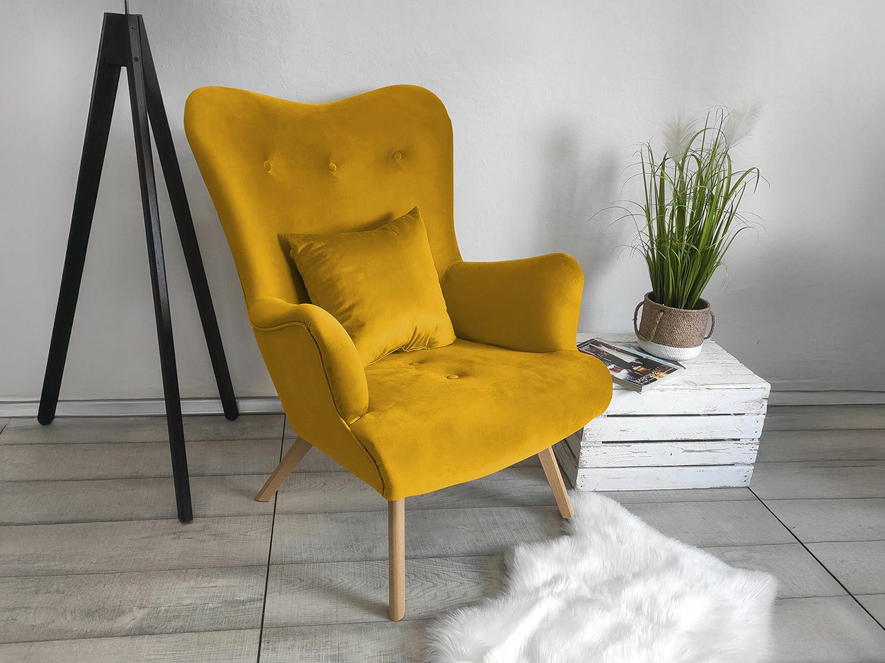 Armchair Clovis 102 (Magic Velvet 2234)