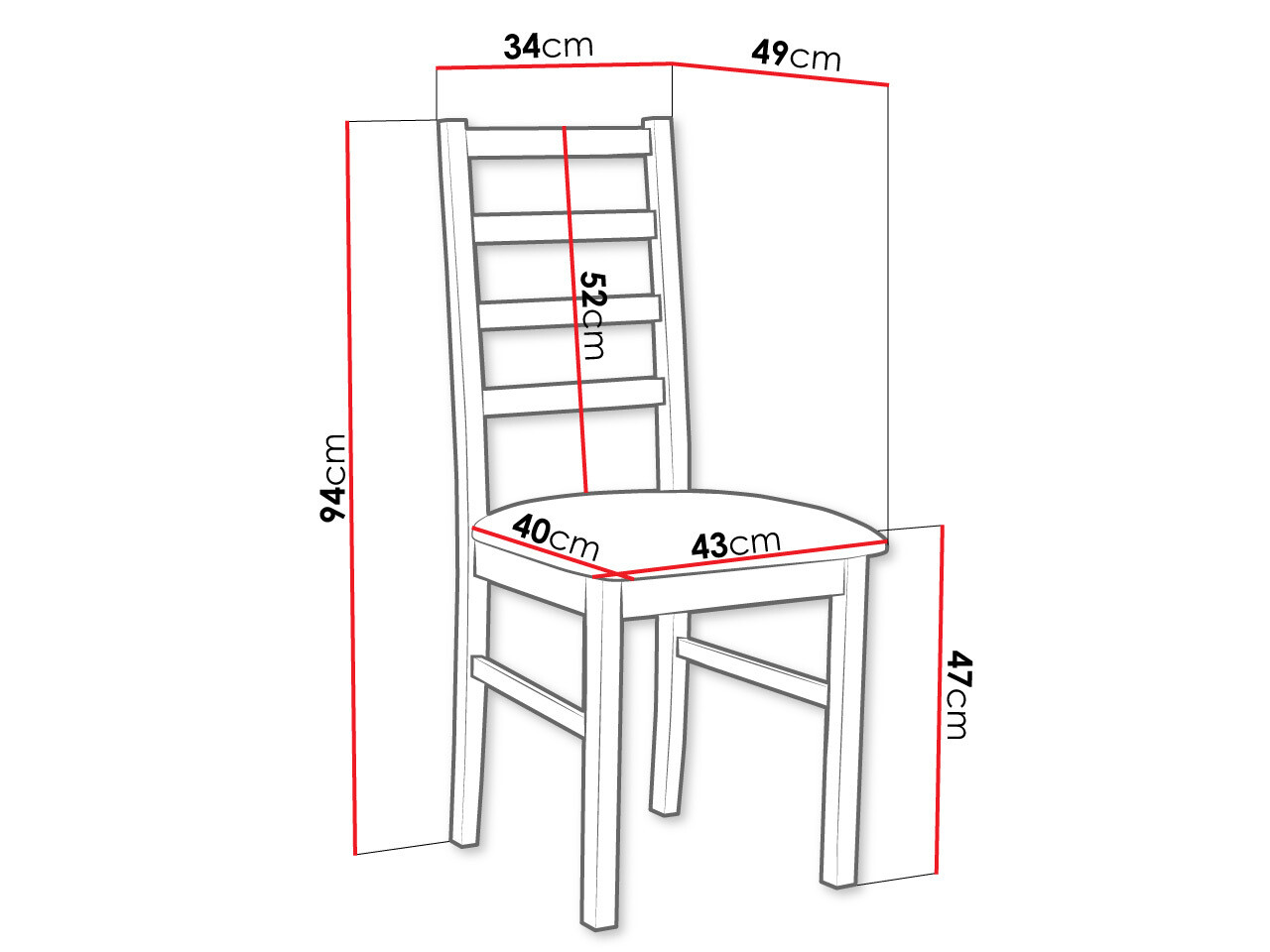 Chair Victorville 171 (Black)
