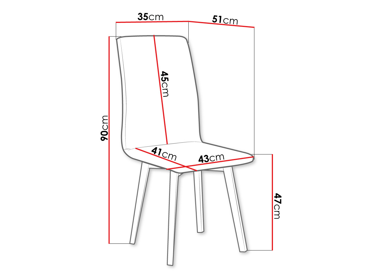 Chair Victorville 269 (Sonoma oak)