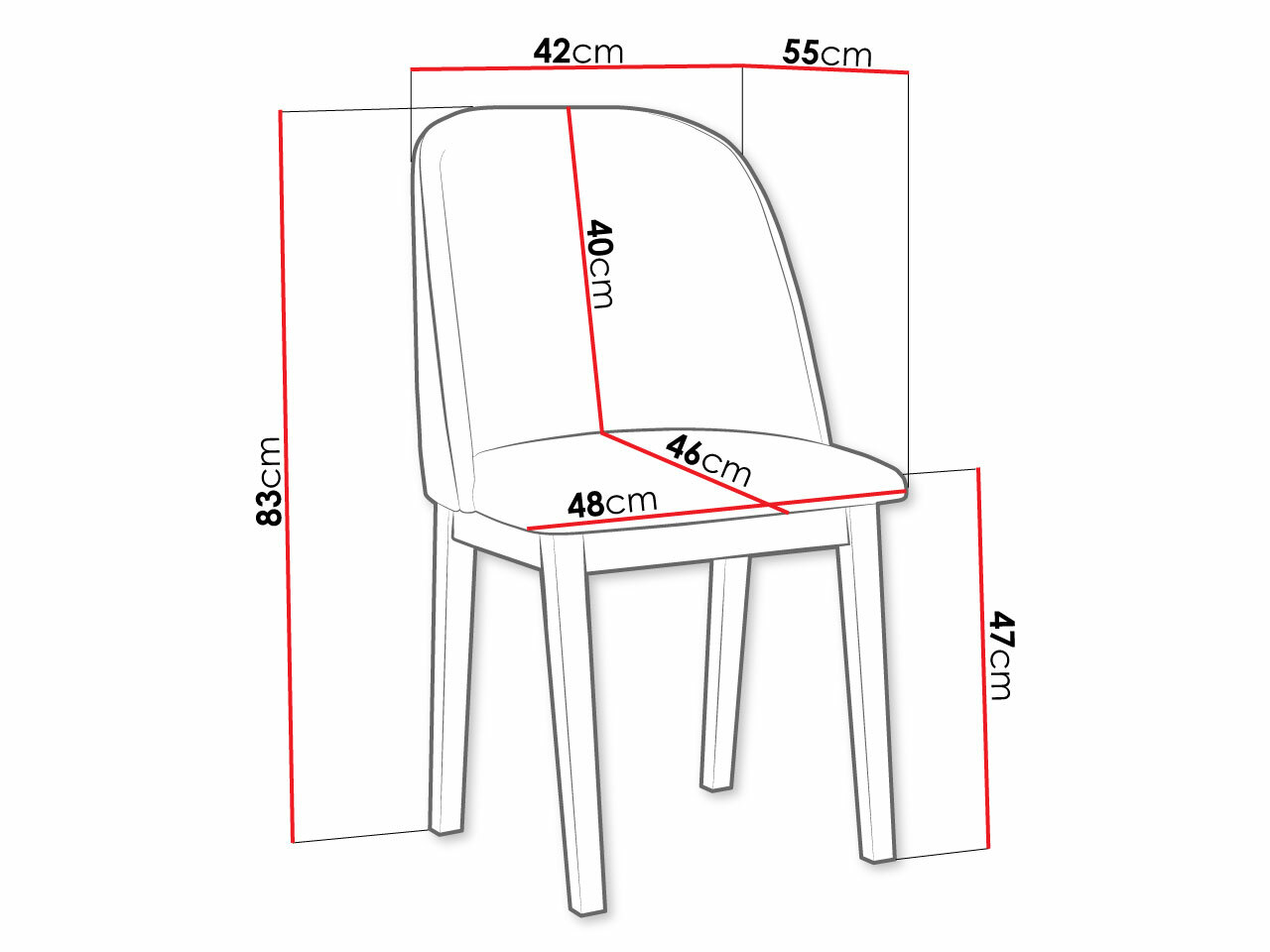 Chair Victorville 332 (Nut)