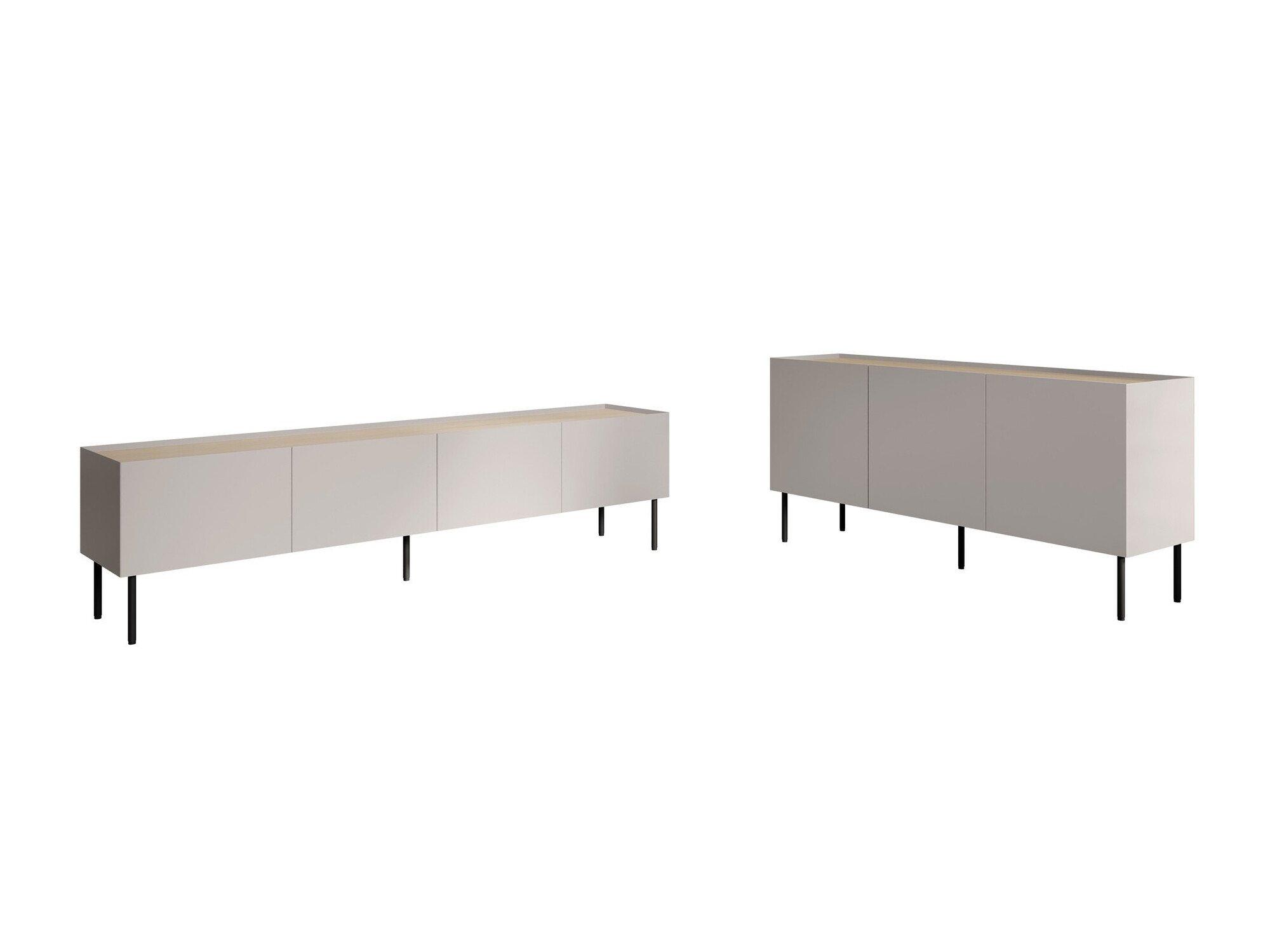 Living room set Melbela 109 (Cashmere + Oak)