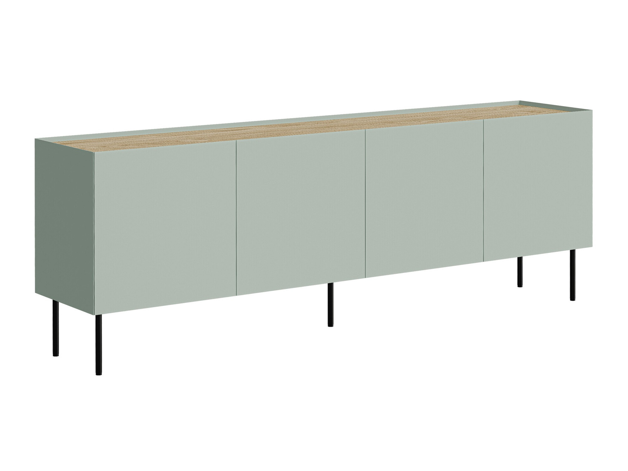 Sideboard Melbela 105 (Light olive tree + Oak)