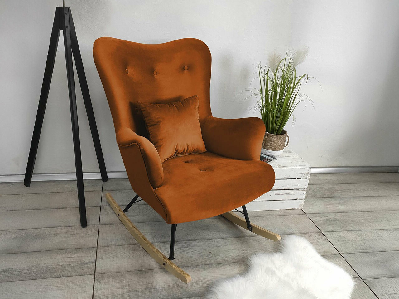 Rocking chair Clovis 101 (Magic Velvet 2213)