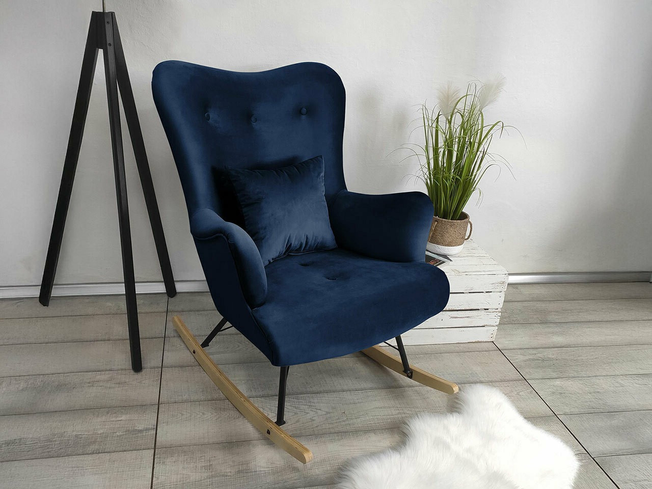 Rocking chair Clovis 101 (Magic Velvet 2216)