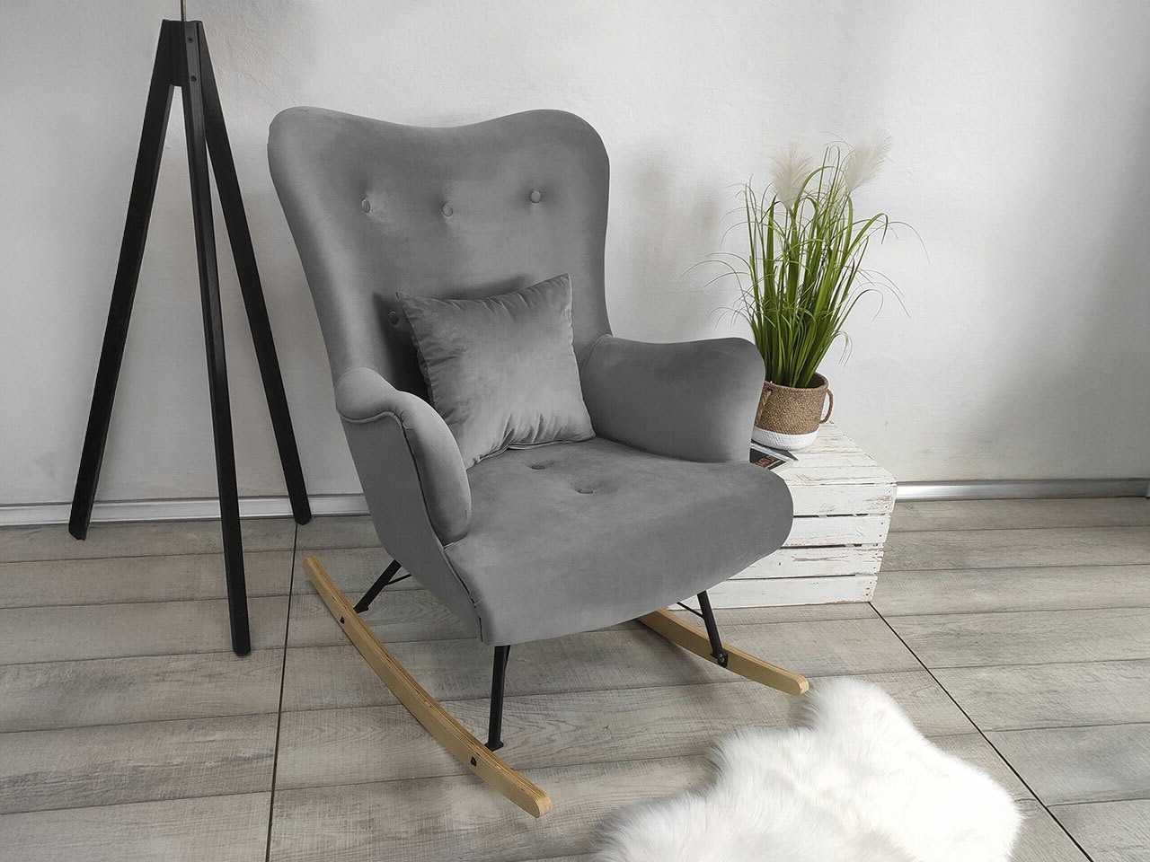 Rocking chair Clovis 101 (Magic Velvet 2217)