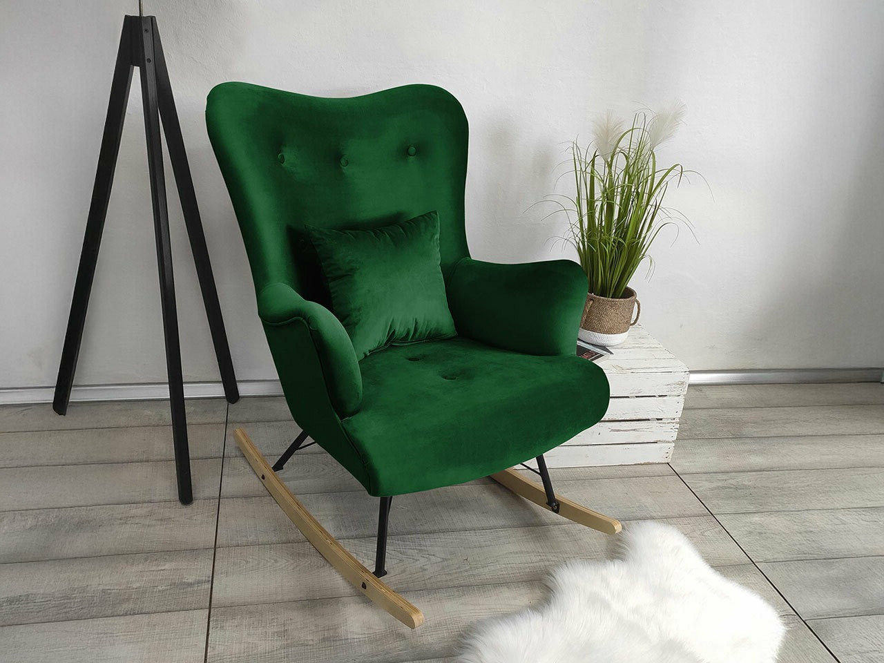 Rocking chair Clovis 101 (Magic Velvet 2225)