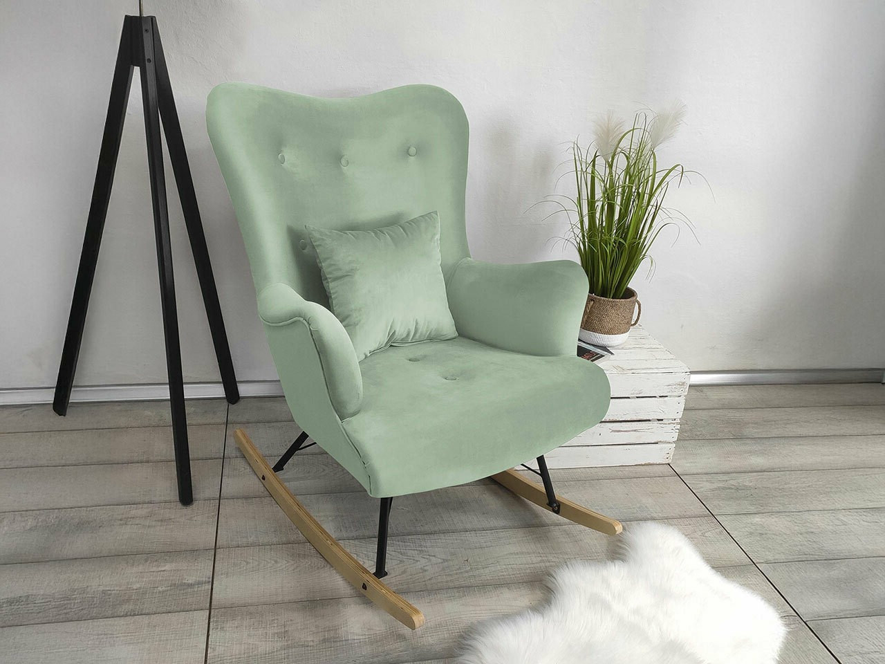 Rocking chair Clovis 101 (Magic Velvet 2227)