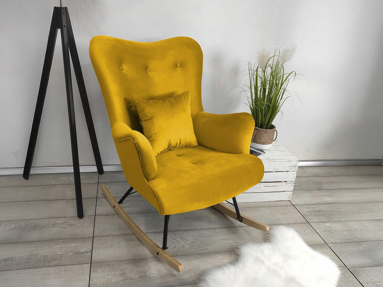Rocking chair Clovis 101 (Magic Velvet 2234)