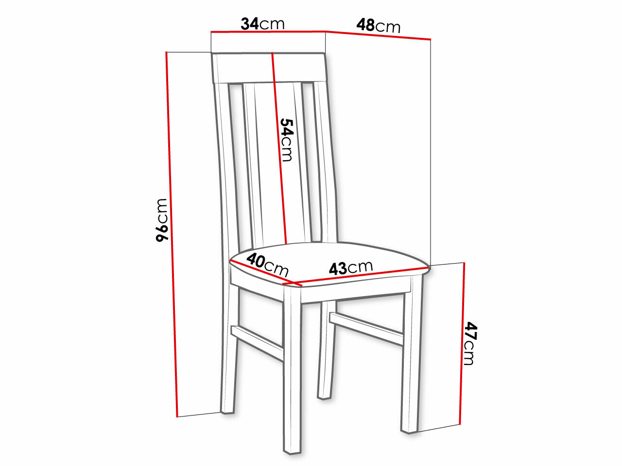 Chair Victorville 165 (White)