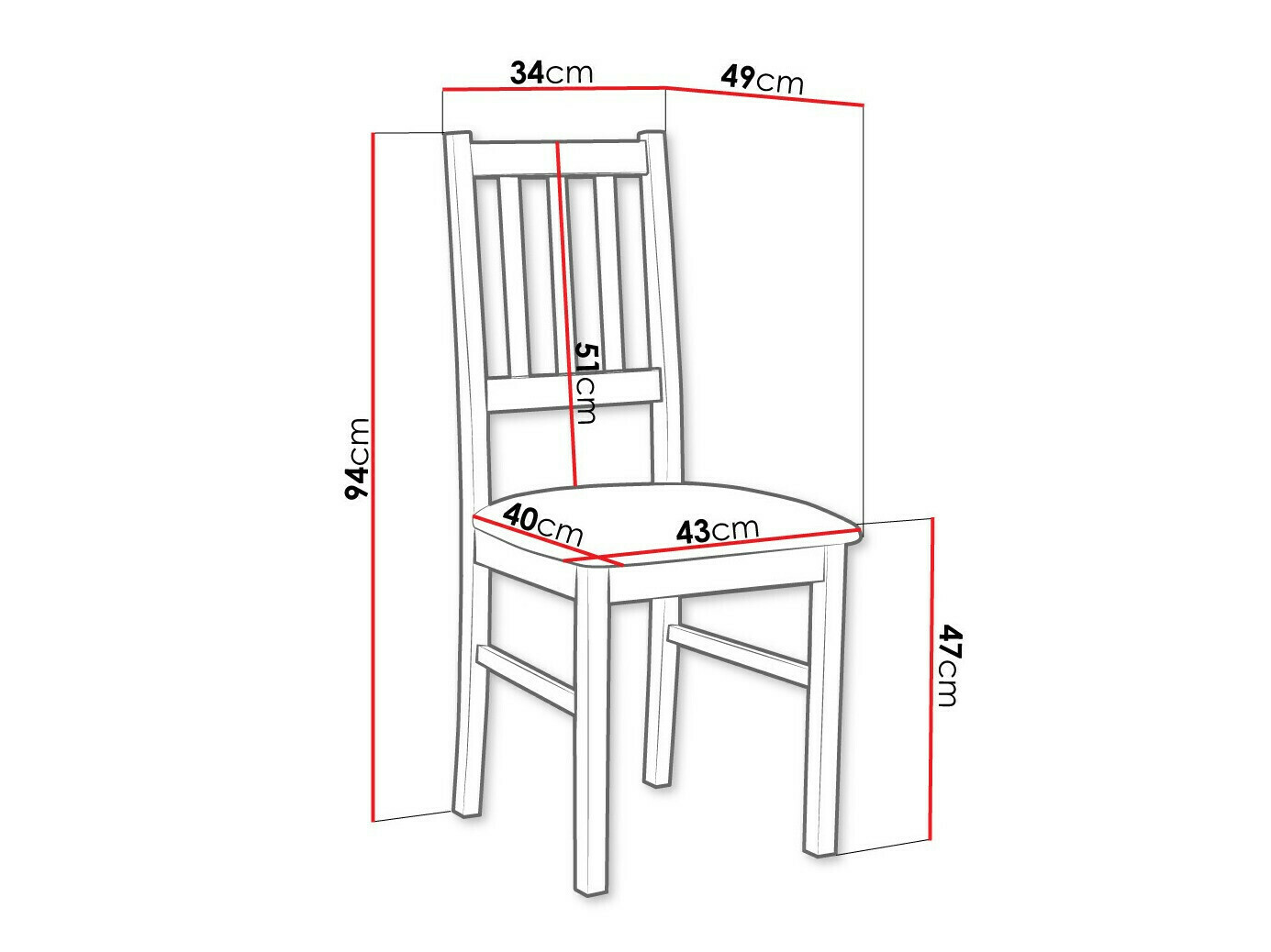 Chair Victorville 146 (Nut)