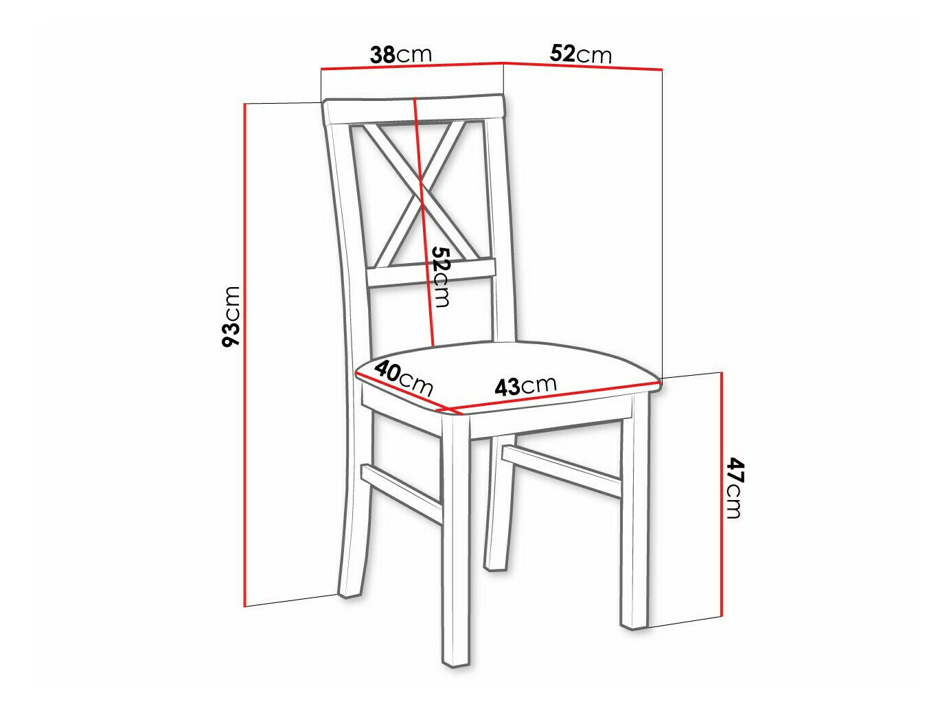 Chair Victorville 156 (Walnut)