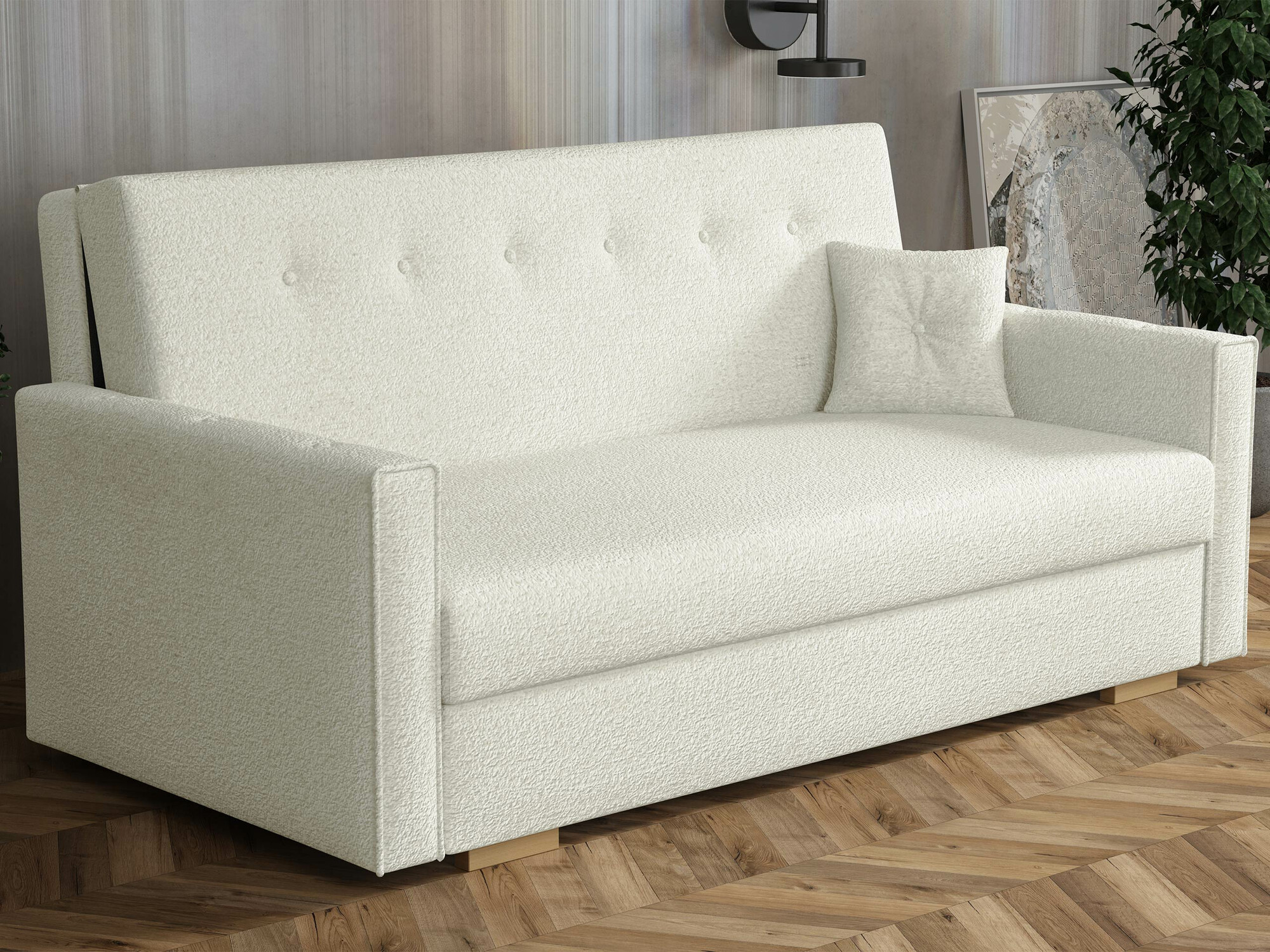 Sofa bed Caelrin IV (Coral 15)
