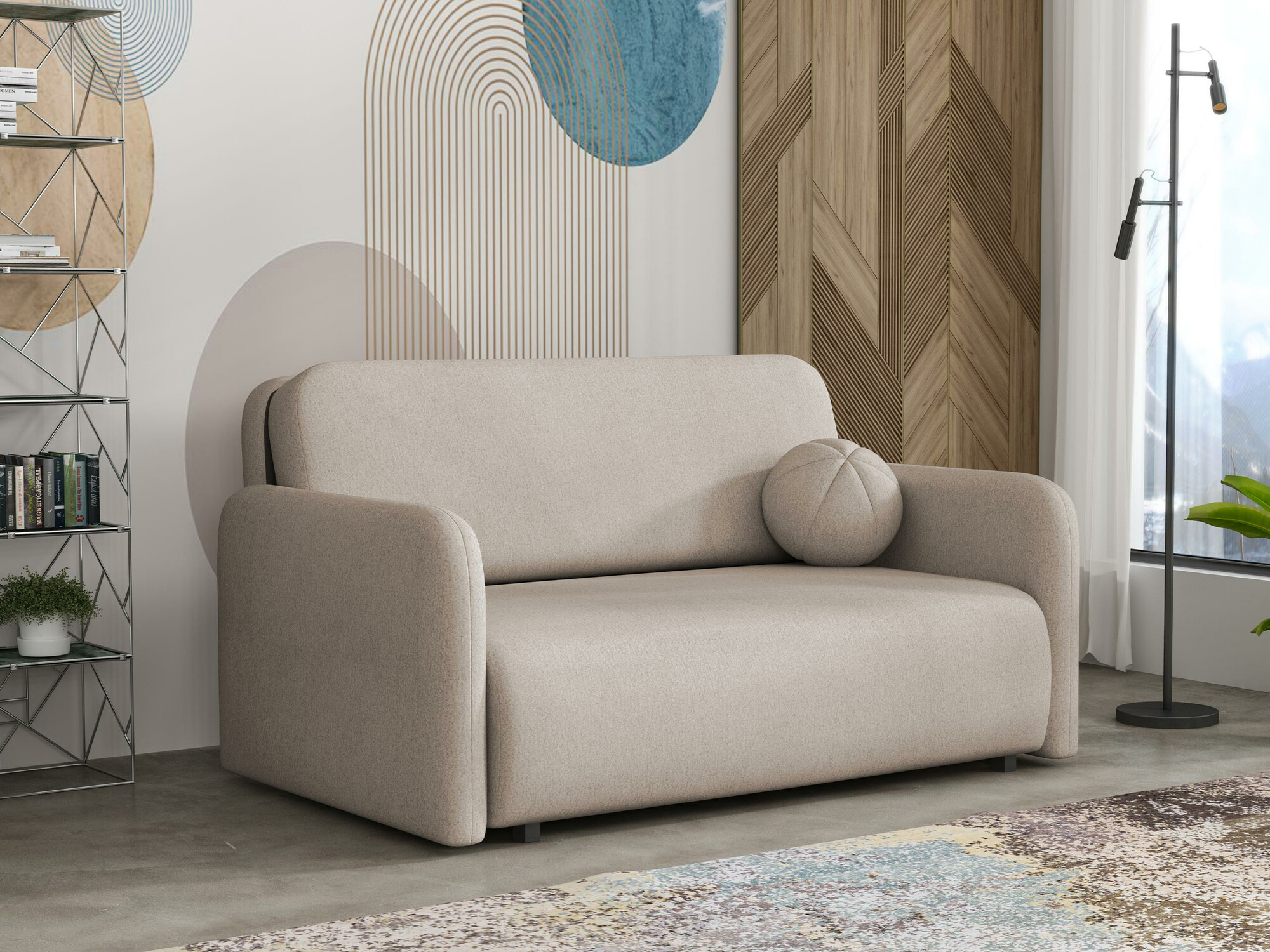 Sofa bed Poetal III (Velo 623)