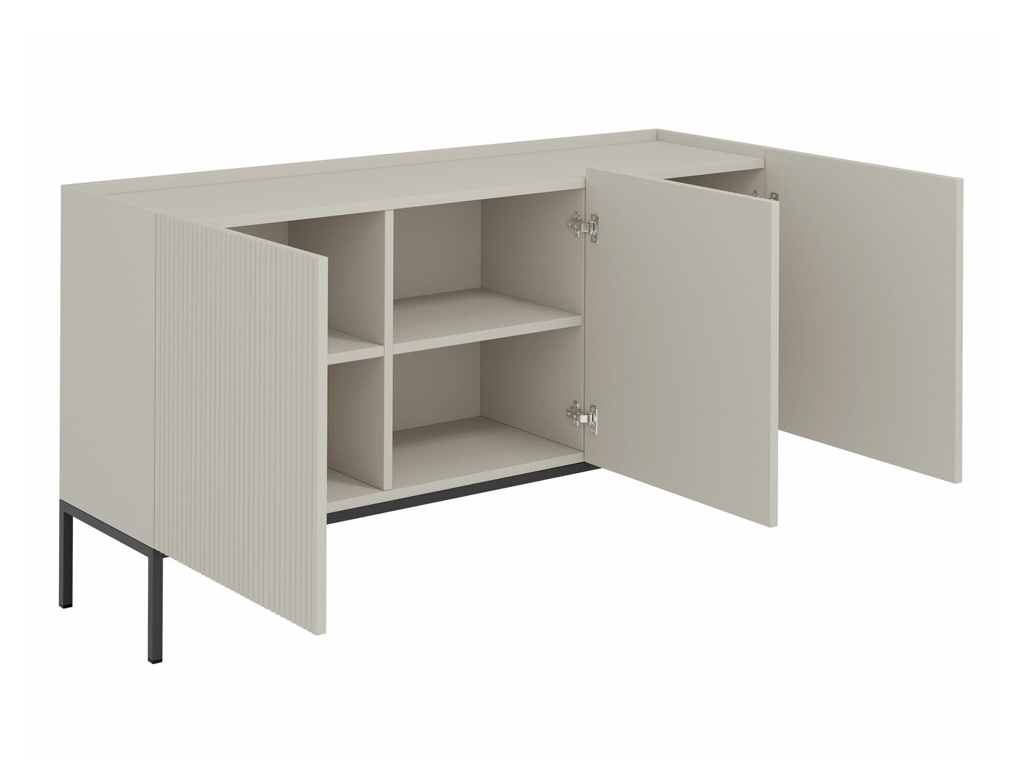 Sideboard Lunole 101 (Artisan oak + Black)