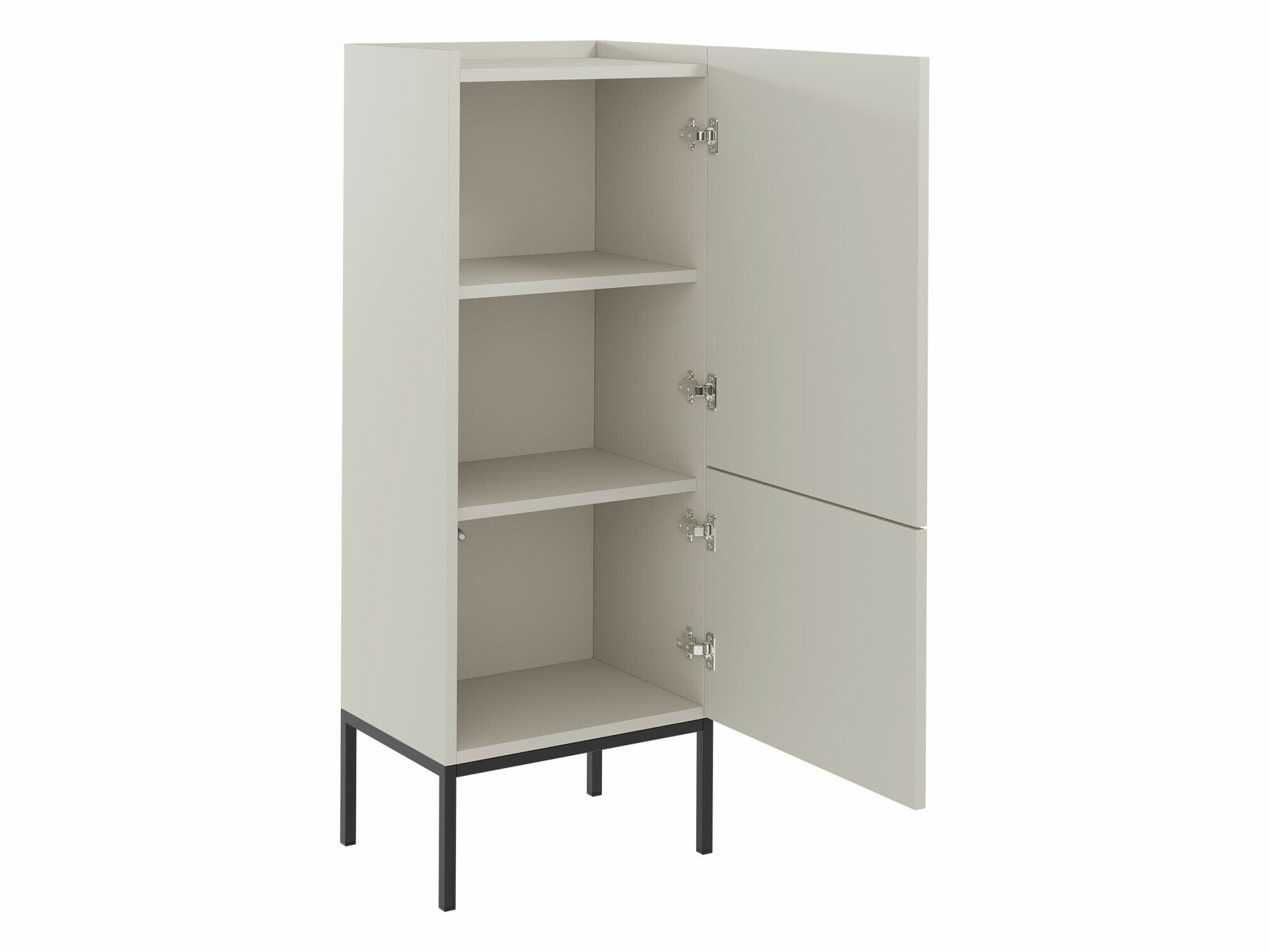 Bookcase Lunole 102 (Artisan oak + Black)