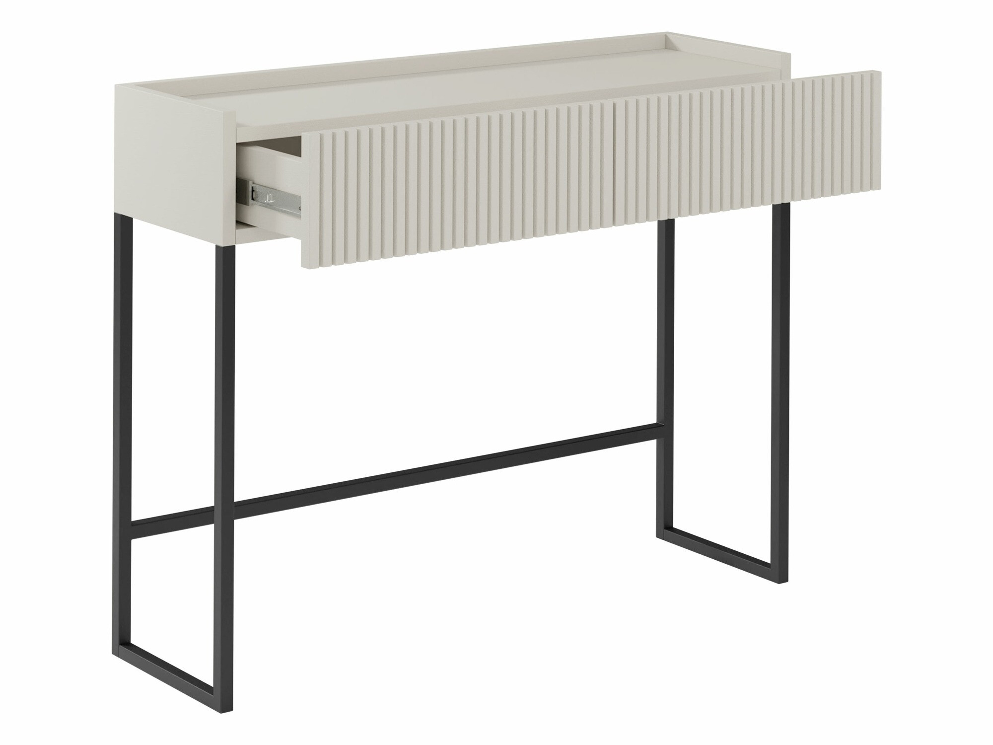 Console table Lunole 103 (Artisan oak + Black)