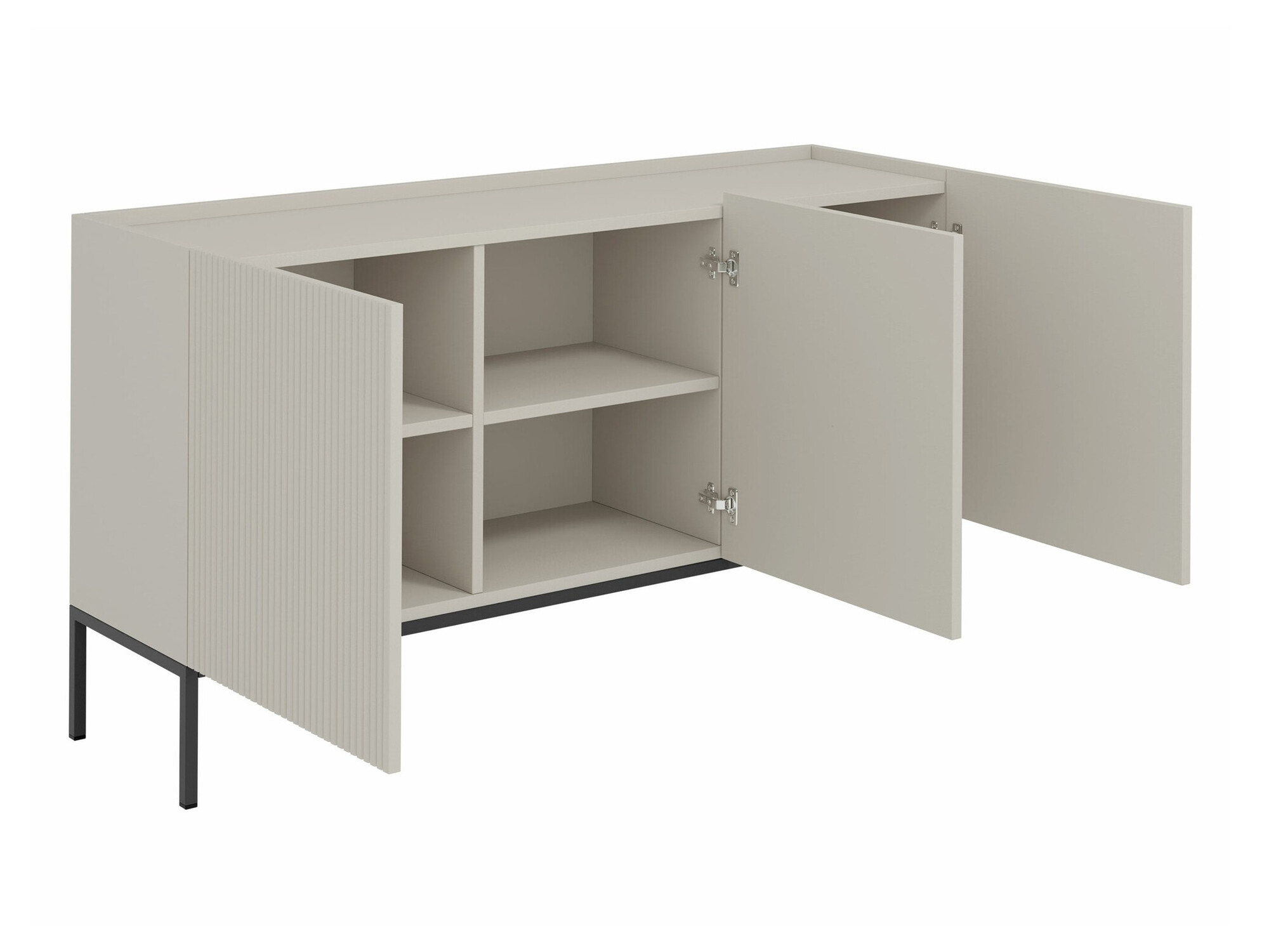 Living room set Lunole 110 (Artisan oak + Black)