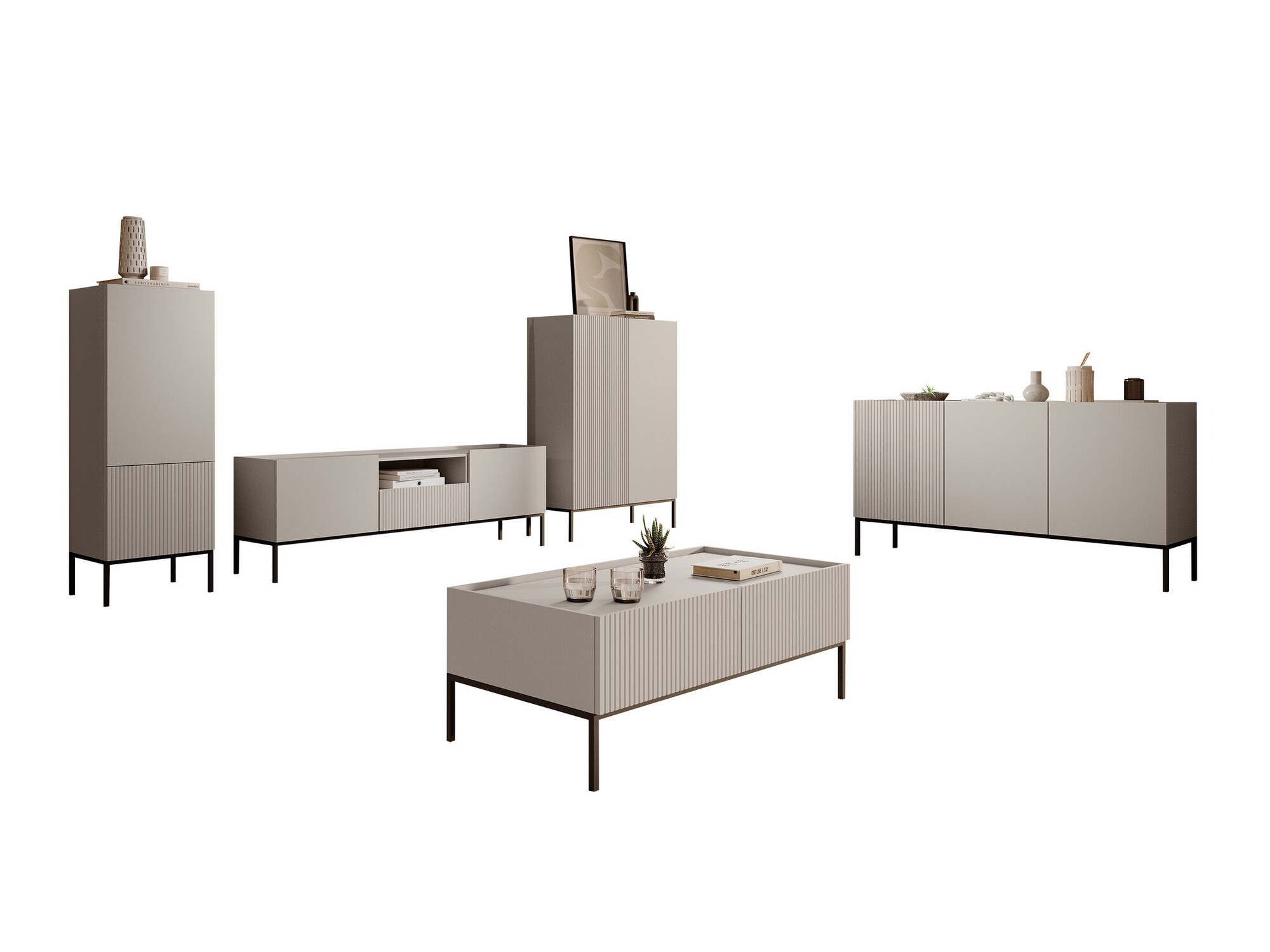 Living room set Lunole 110 (Cashmere)