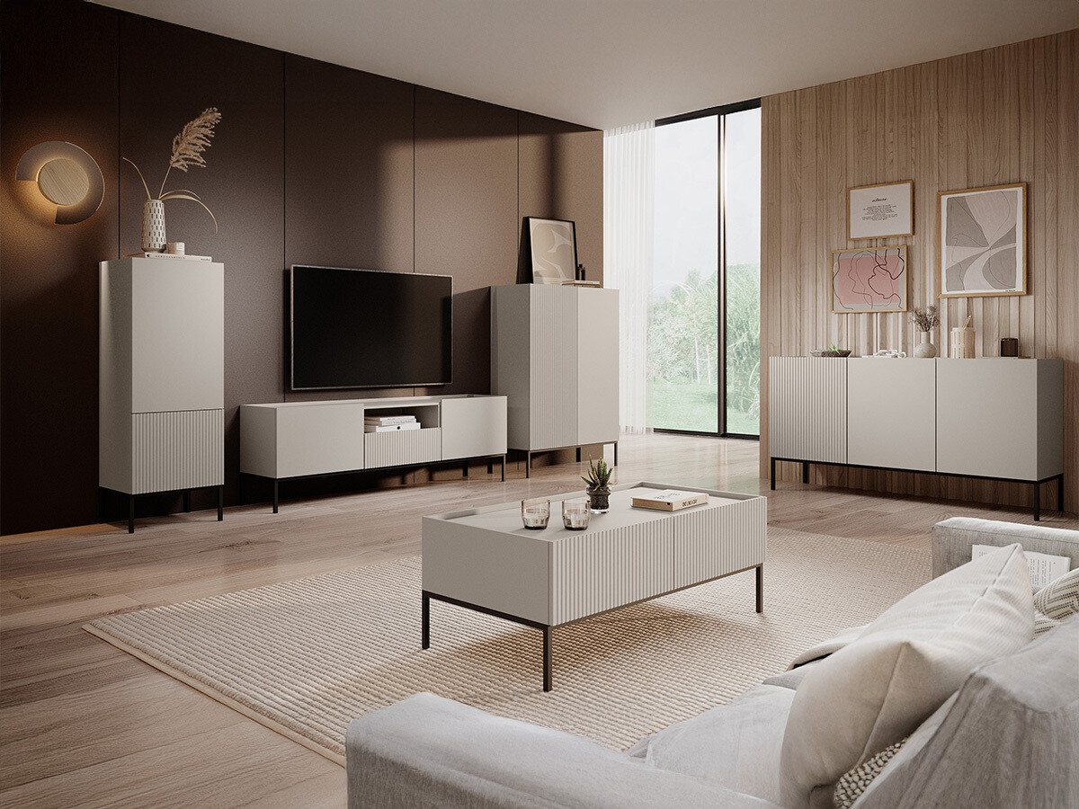 TV stand Lunole 109 (Cashmere)
