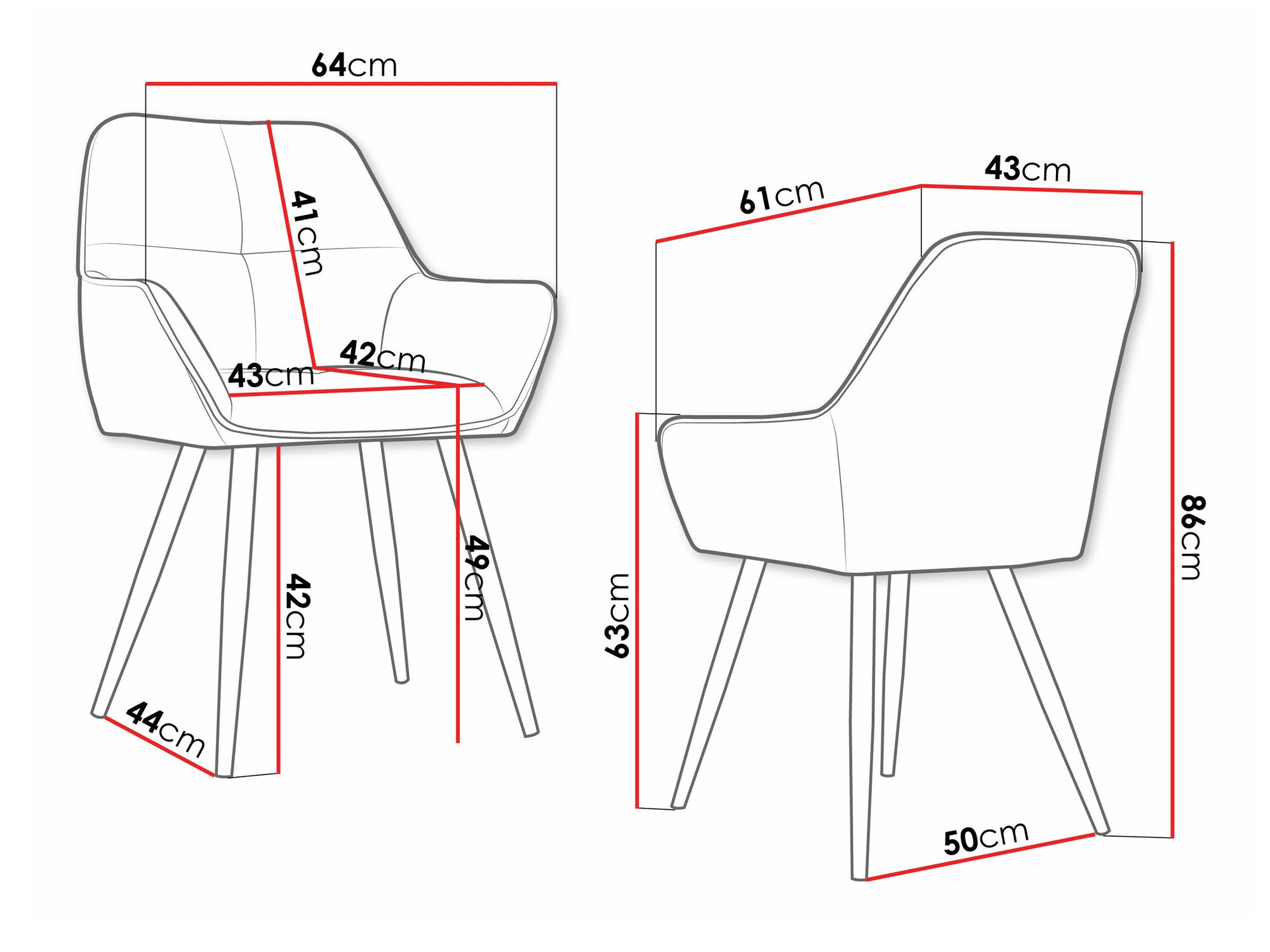 Chair Jackson 117 (Poso 110)