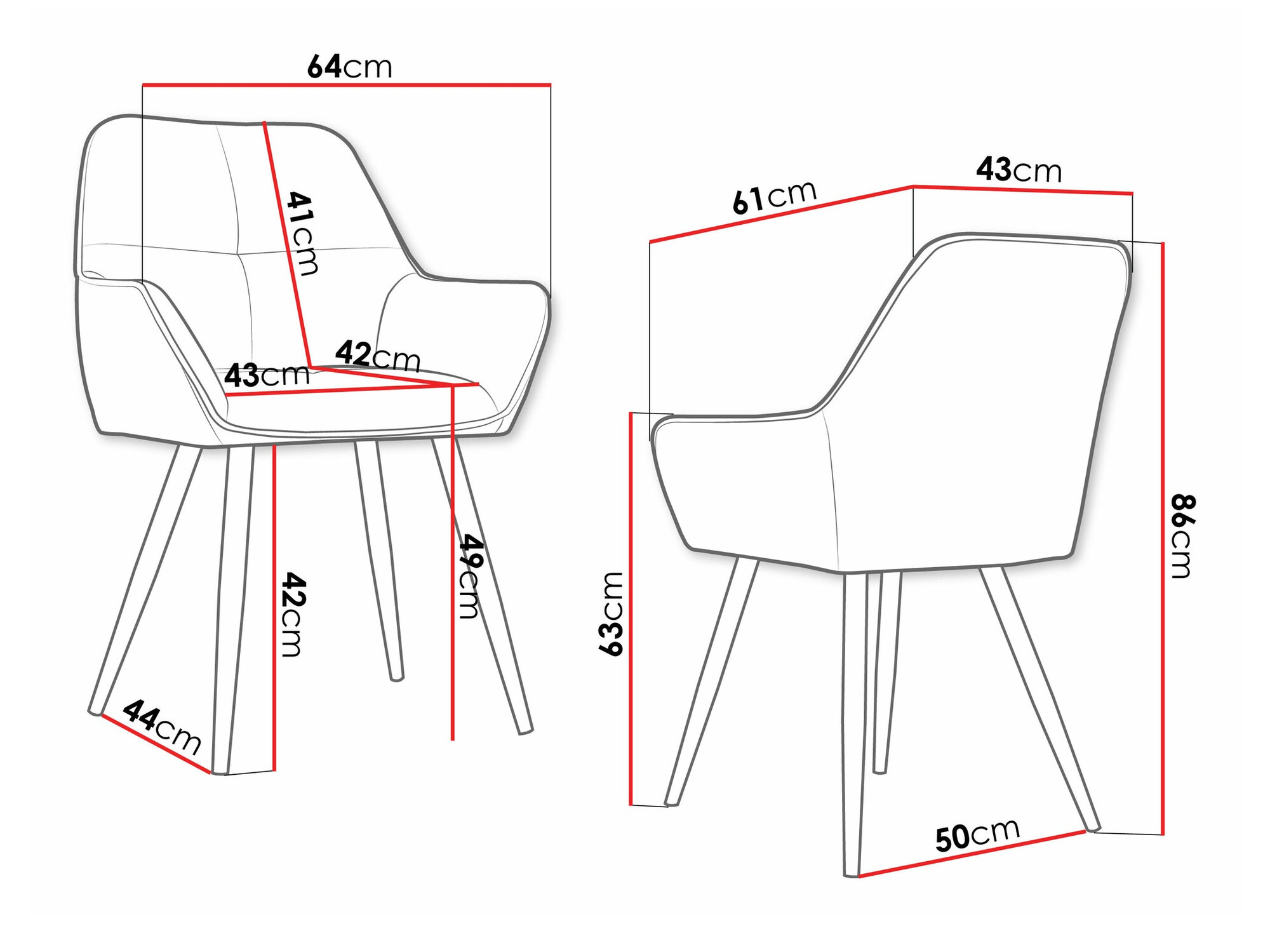 Chair Jackson 117 (Poso 14)