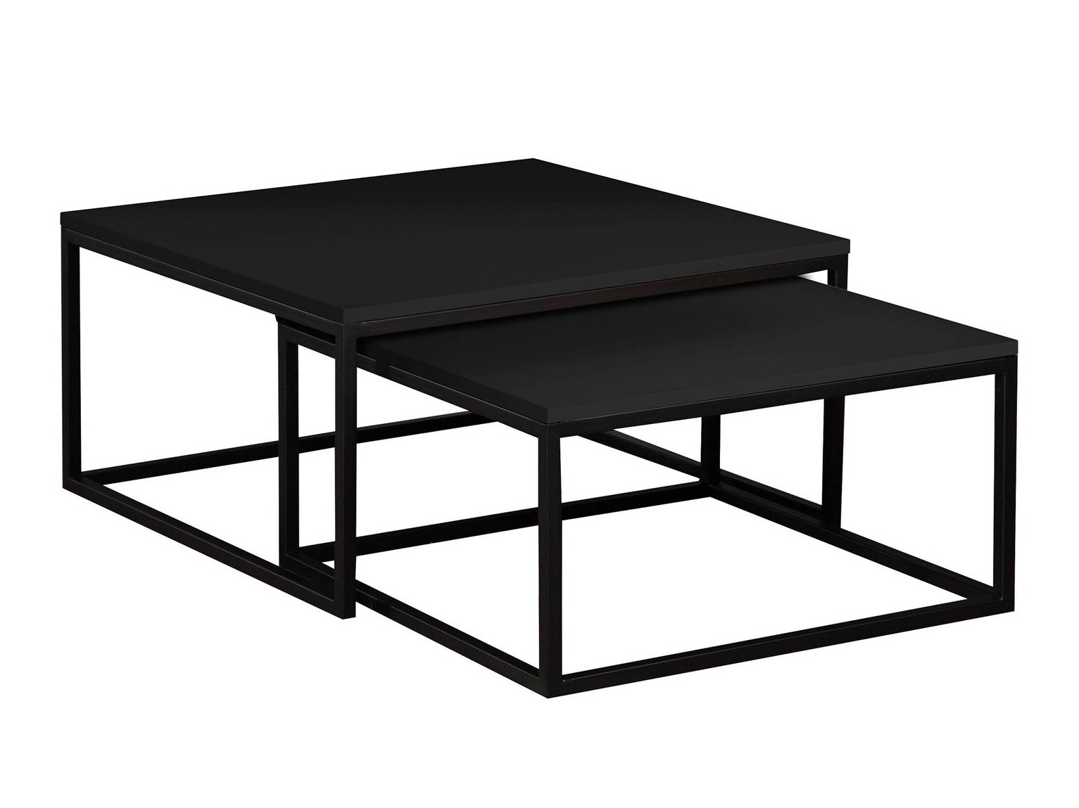 Coffee table set Oswego 101 (Black)