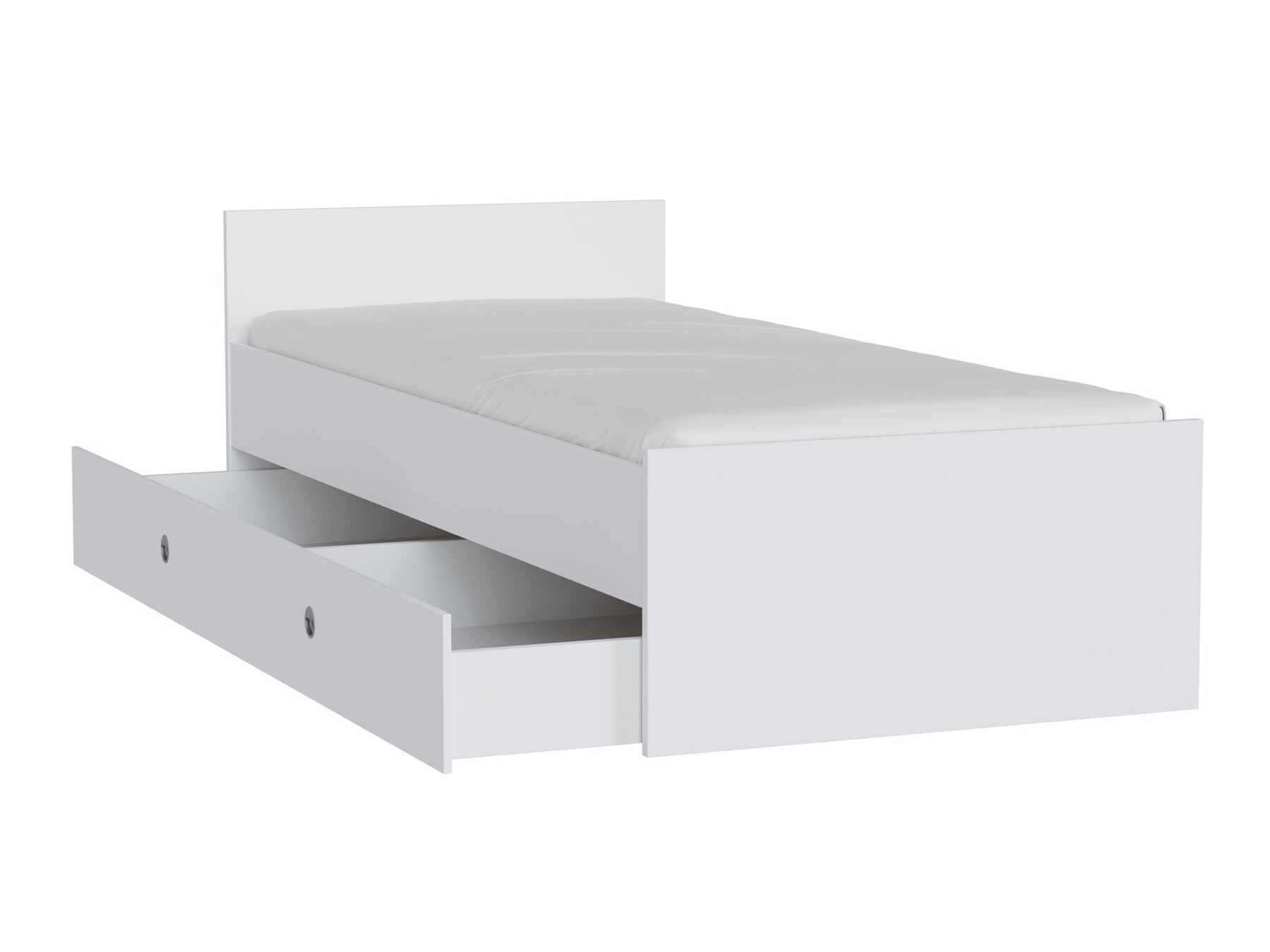 Bed Novsore 126 (White)